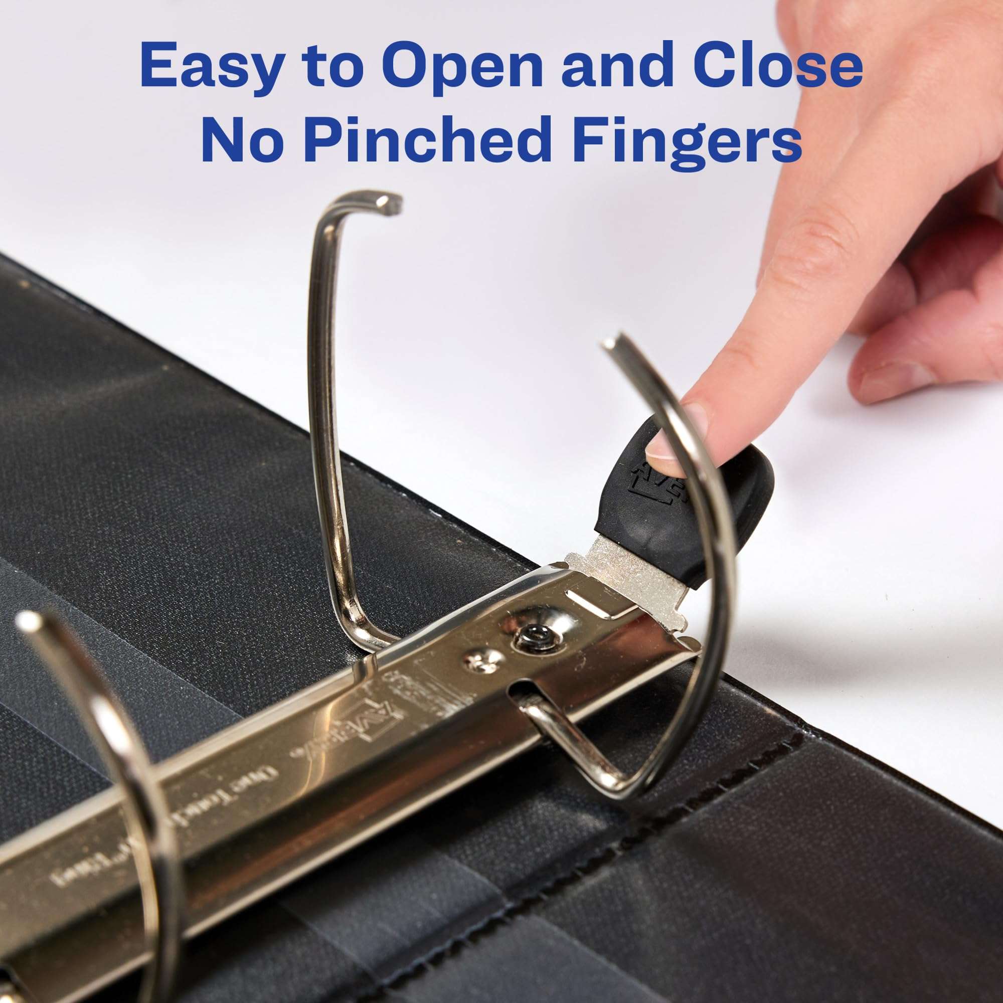 Avery Heavy-Duty View 3 Ring Binder, 5 Inch One Touch EZD Rings, 2.3/4.8 Inch Spine, 1 Chartreuse Binder (79815) (Pack of 2) 6