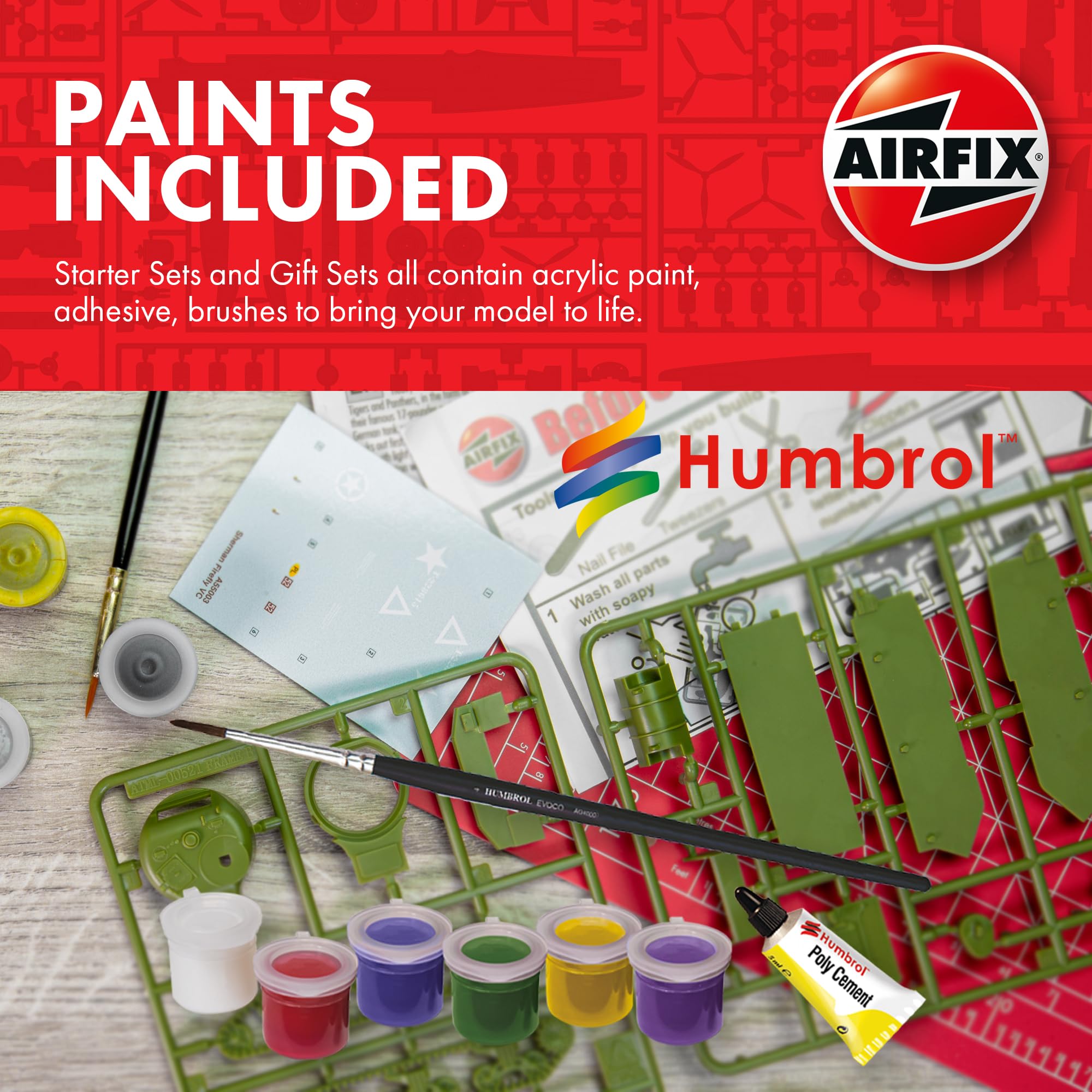 Airfix Starter Gift Set Westland Sea King HAR.3 1:72 Military Helicopter Plastic Model Kit A55307B, Yellow 5