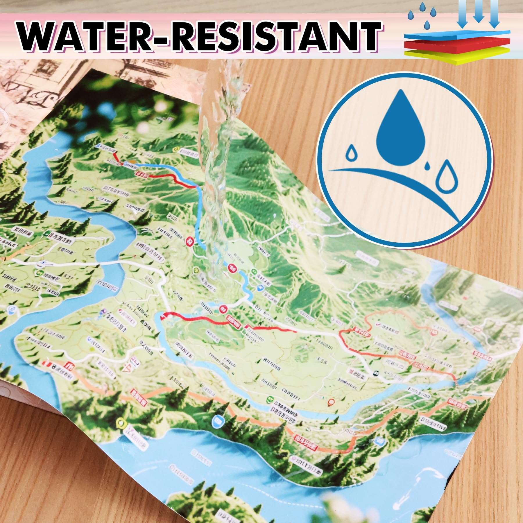 KOALA PAPER Printable Waterproof Paper for Inkjet Printer, 11x17 In 30 Sheets Matte White Vinyl Printer Paper, Non-Tearable, Durable, Quick Drying 5