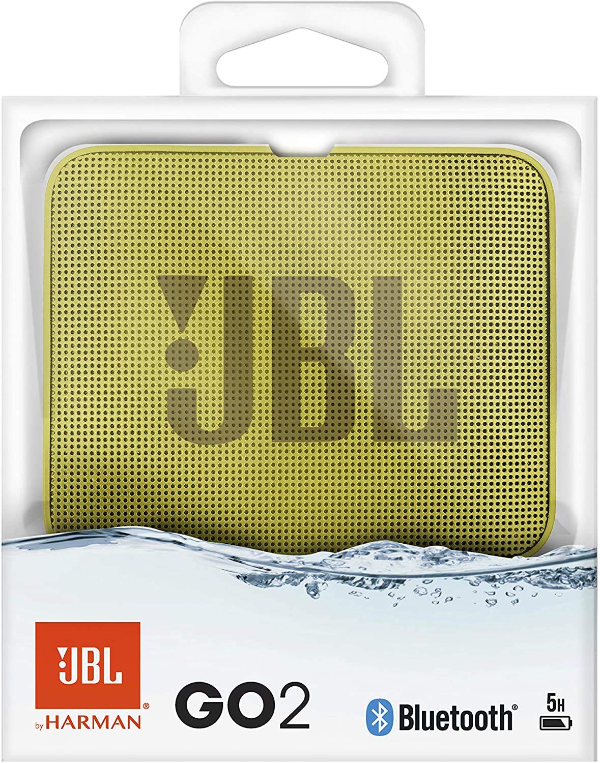 JBL GO2 Waterproof Ultra Portable Bluetooth Speaker (Yellow 2-Pack) 4