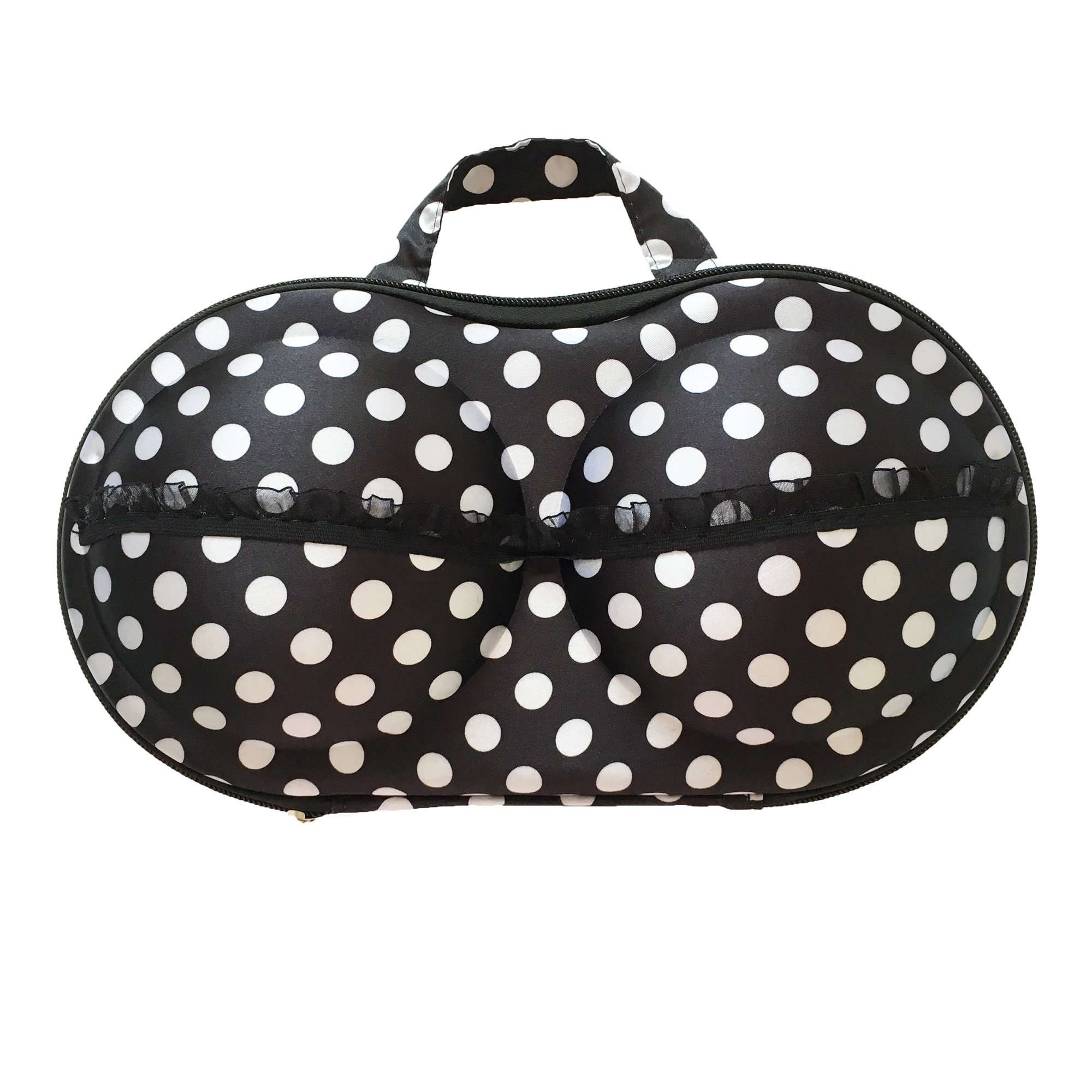 Portable Bra Bag with Net Bra Case Bra Organizer for Travel (Pattern 6) 1