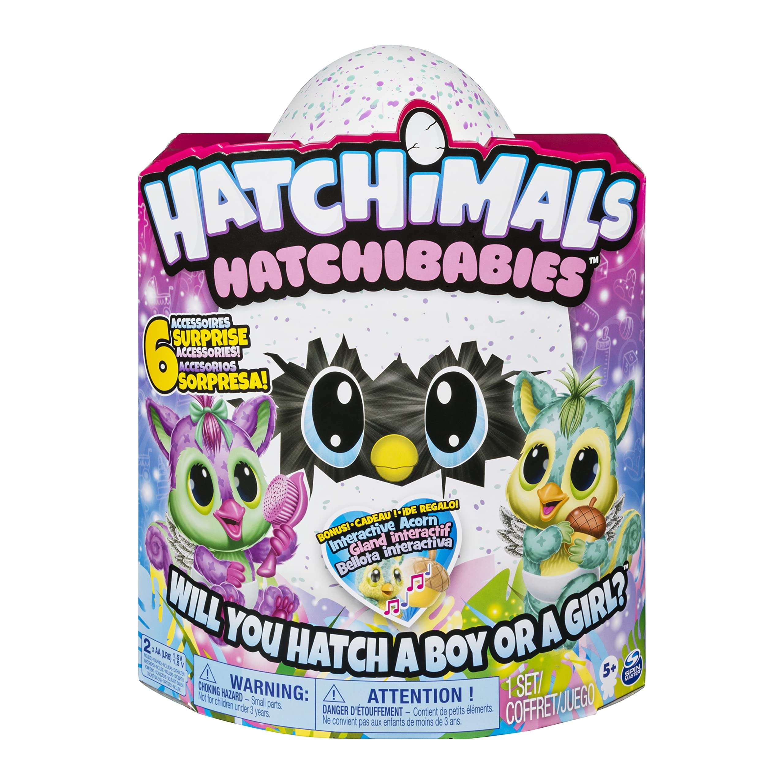Hatchimals, HatchiBabies Chipadee, Hatching Egg with Interactive Toy Pet Baby (Styles May Vary), Amazon Exclusive, for Ages 5 and Up 3