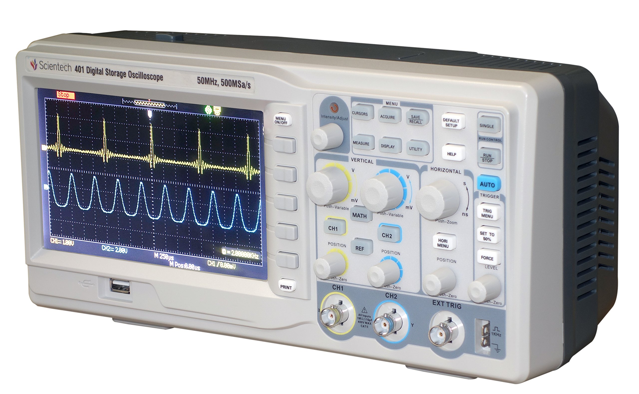 Scientech 50MHz Economy Digital Storage Oscilloscope (DSO), Digital Oscilloscope 1 Year Warranty 4