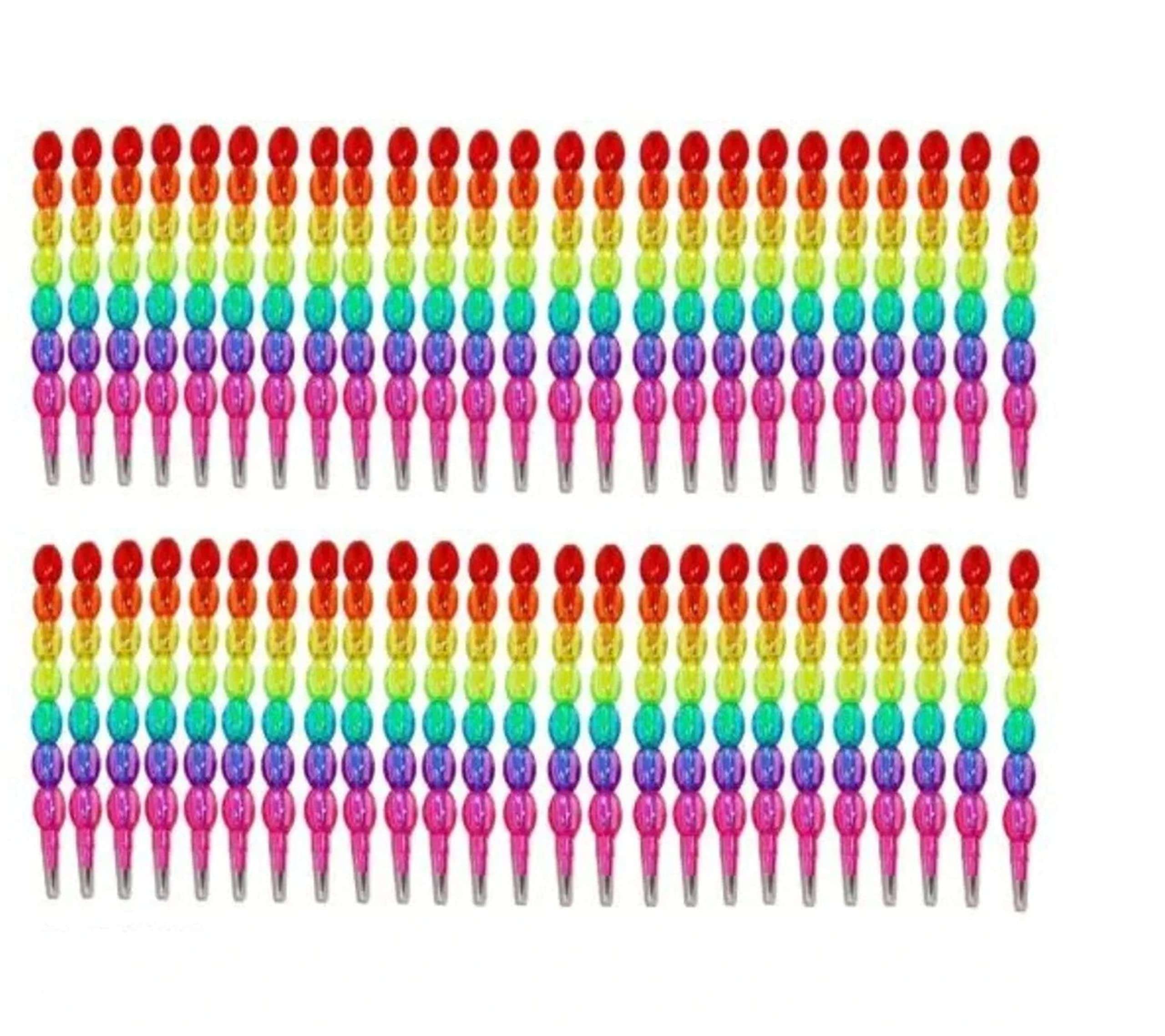 Birthday Return Gift Pearls Moti Design Non-Sharpening Stacking nokwalis Pencil for Kids boys girls children, Birthday Party Return Gifts Cradle bay naming cermony pack of 50 1