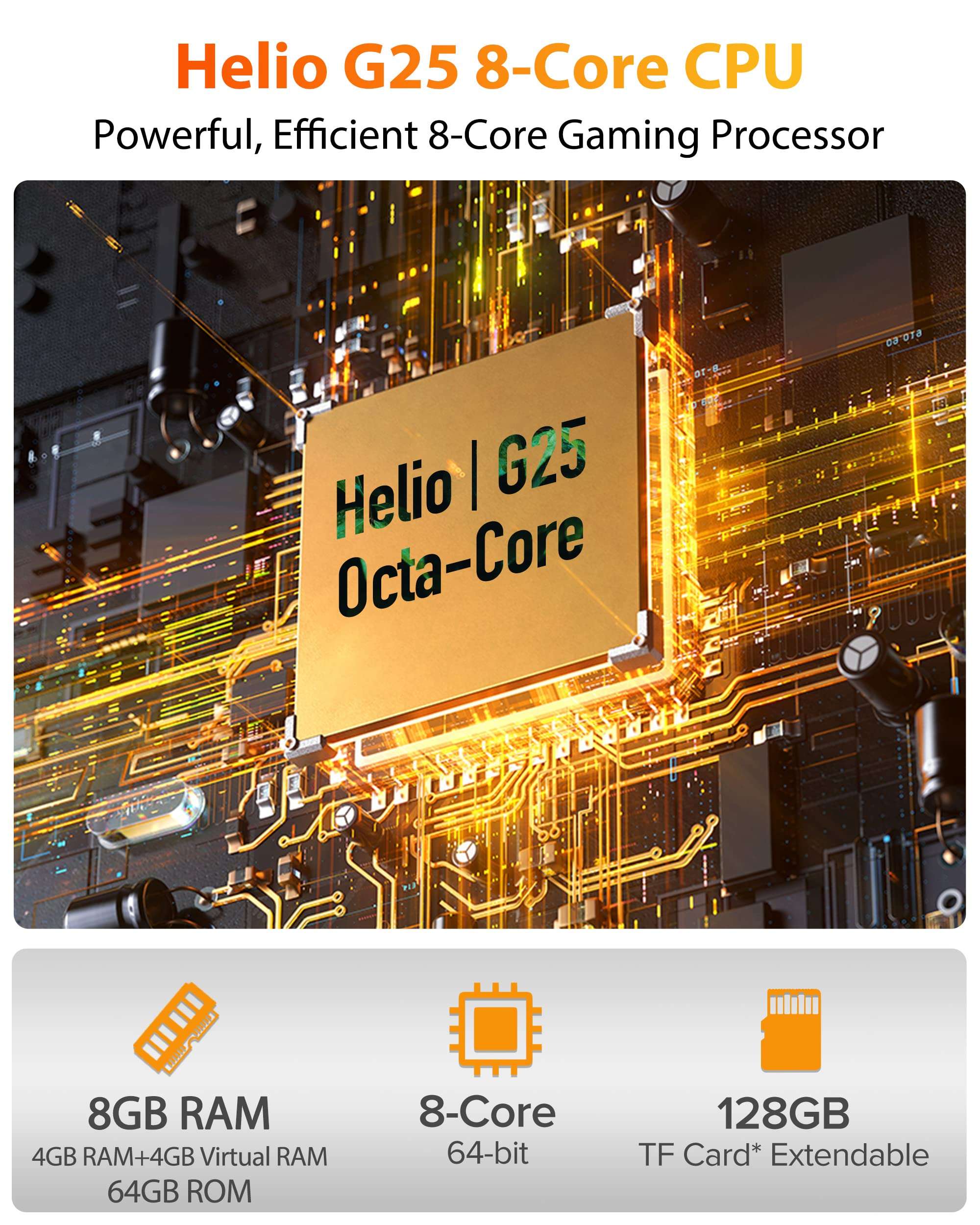 Ulefone Power Armor X11 Pro & Case Rugged Smartphones Unlocked, IP69K Waterproof Phone, 8150mAh Battery, Android 12, 8-Core 8GB+64GB, 16MP AI Camera, 5.45'' HD+, 3-Card Slots, Dual 4G, GPS, NFC 4