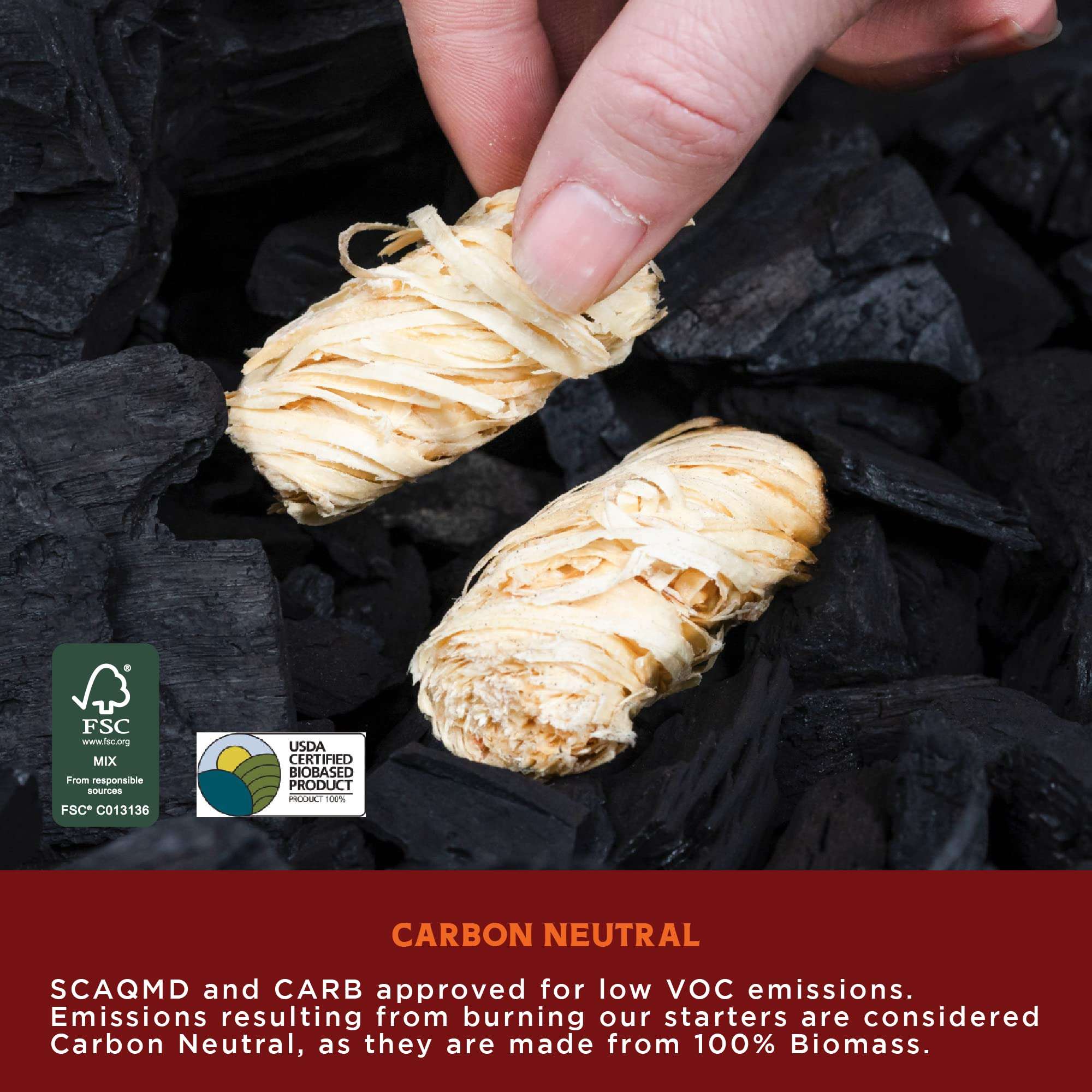 Fire and Flavor Wood Wool Fire Starter 24 pk. 5