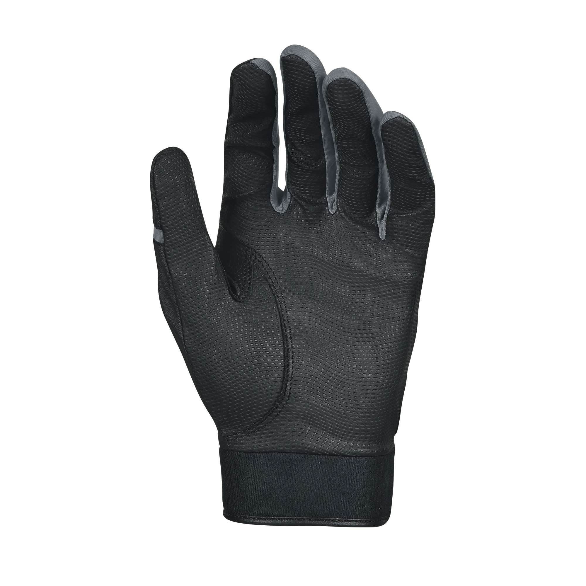Louisville Slugger Genuine Adult Batting Gloves - Medium, Black 2