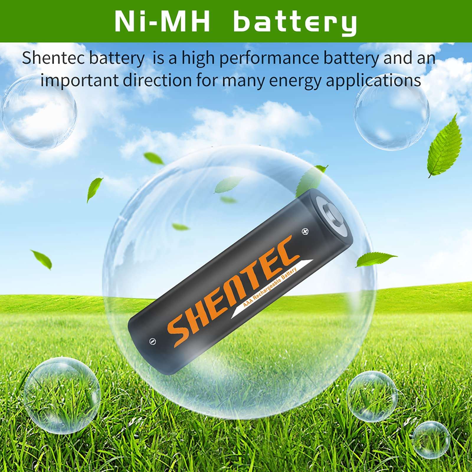 Shentec 4 Packs 2500mAh Rechargeable AA Batteries and 4 Packs 1000mAh Rechargeable AAA Batteries with Smart 8 BayAAA AA Battery Charger (USB Fast Charging, Independent Slot) 6