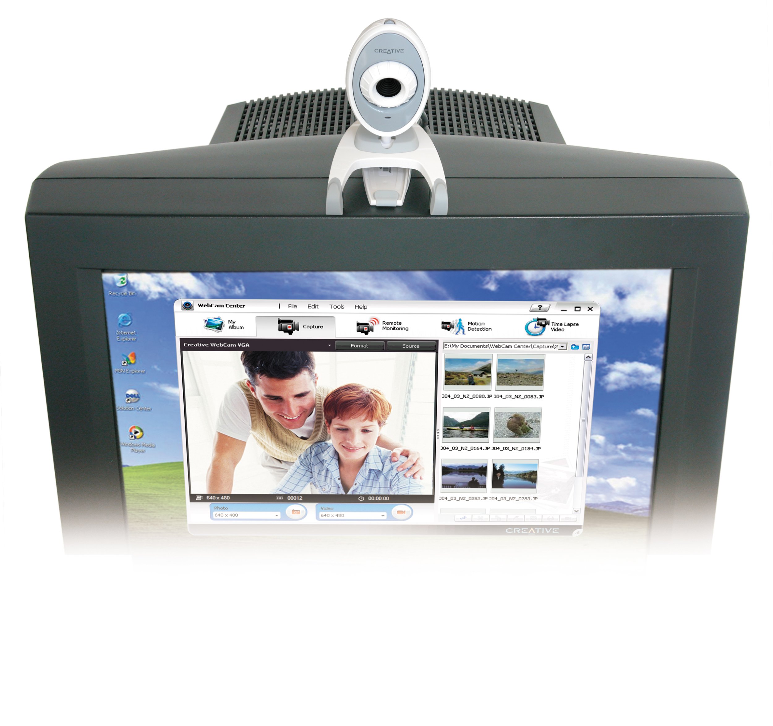 Creative Webcam Instant w/Free Headset 4