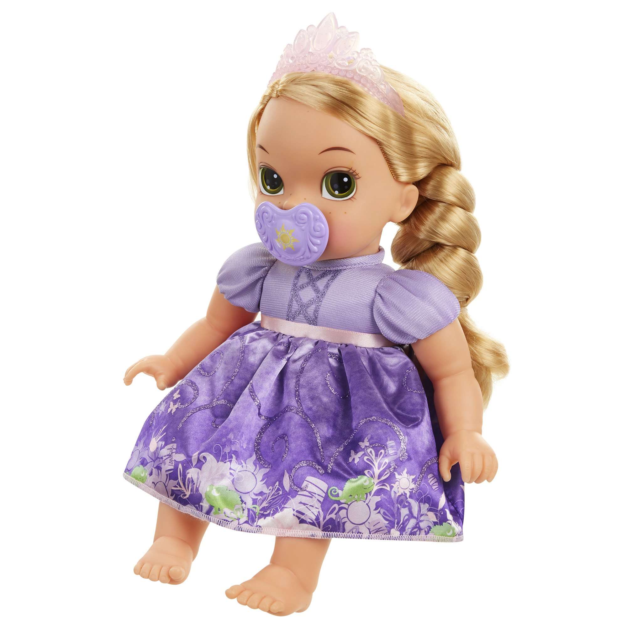 Disney Princess Deluxe Baby Rapunzel Doll with Pacifier Baby Doll Toy 2