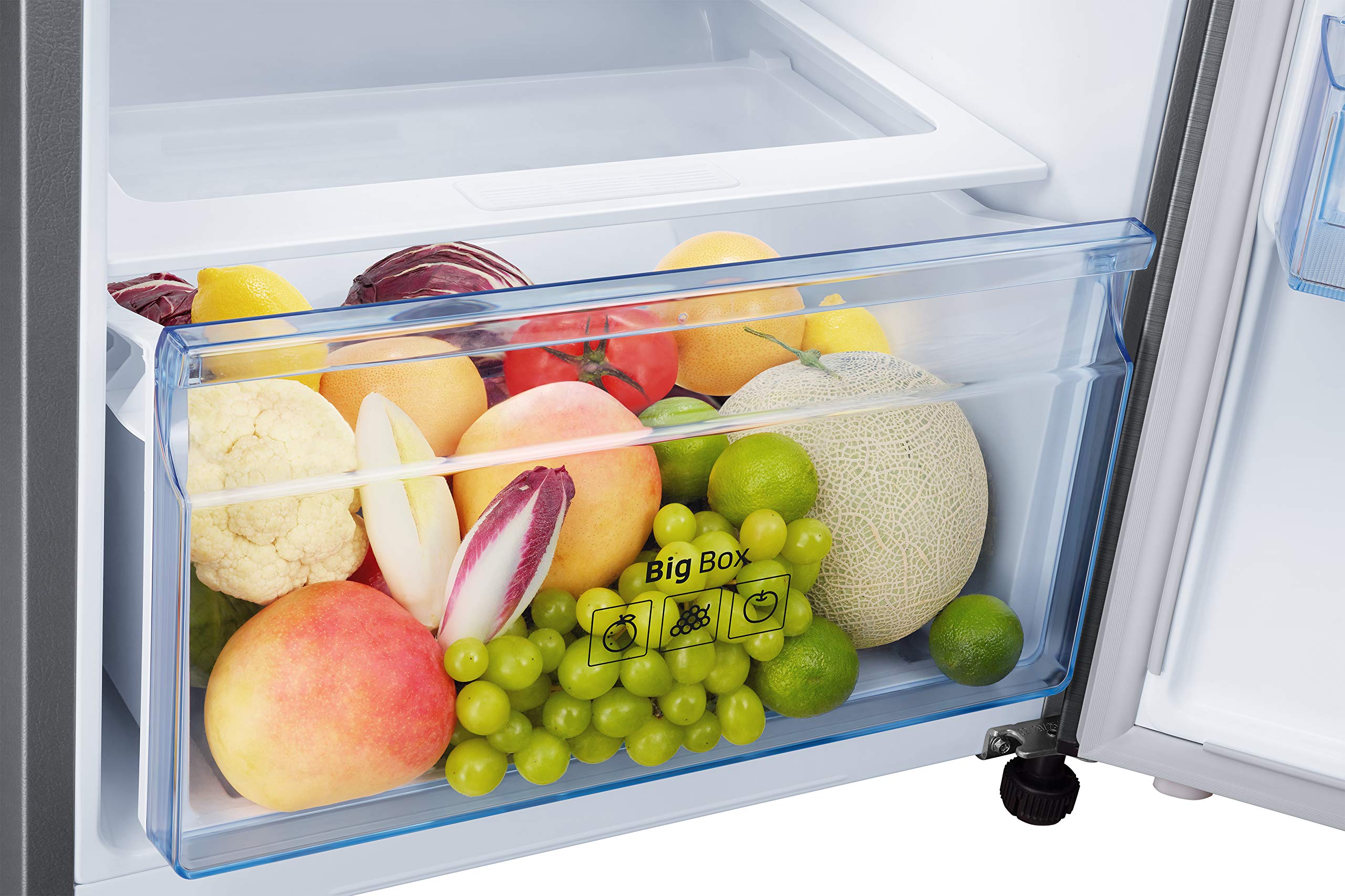 Samsung 314 L 2 Star Inverter Frost Free Double Door Refrigerator (RT34A4622S8/HL, Silver, Elegant Inox, Convertible, Curd Maestro) 6