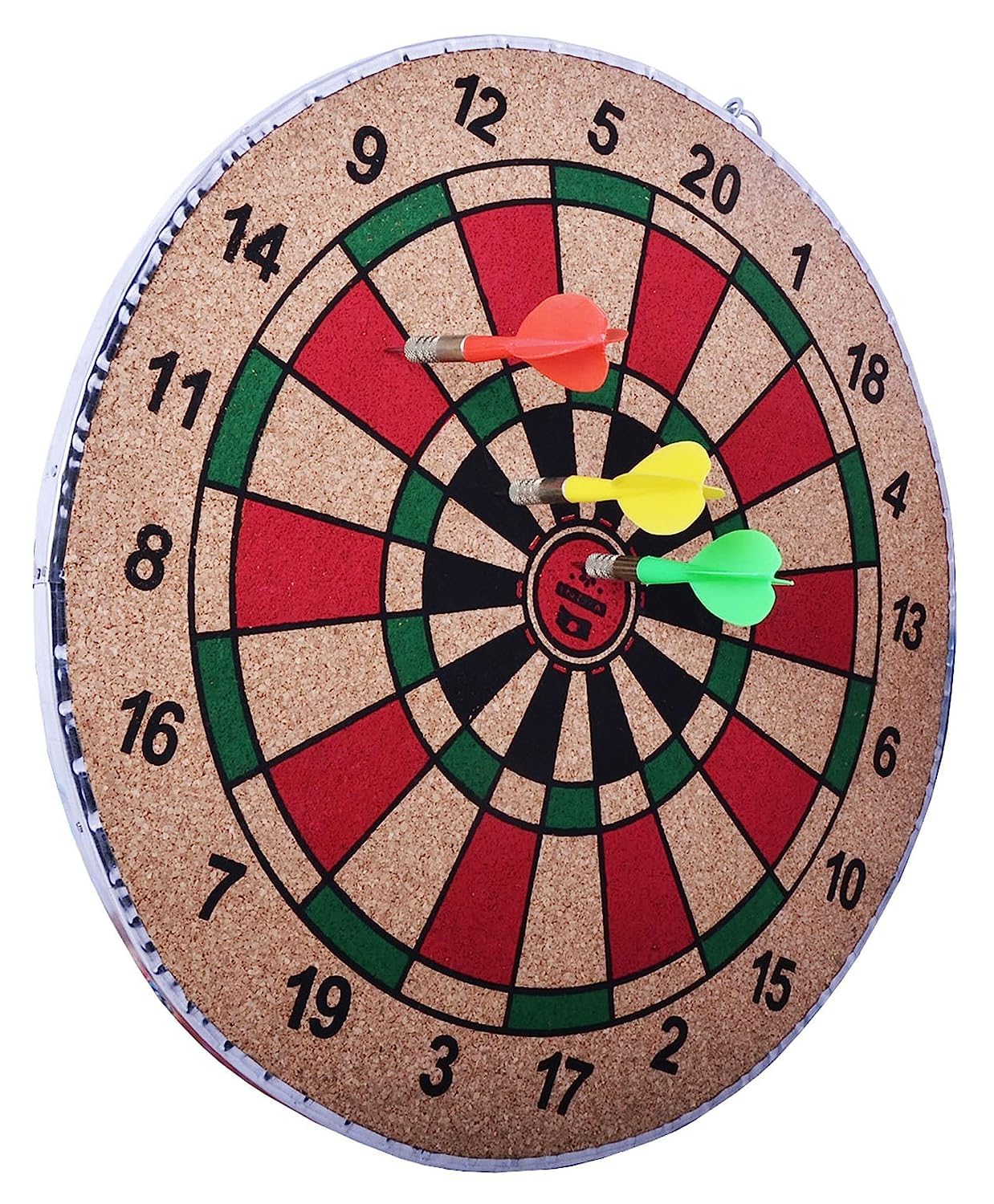 Arrowmax Wooden Dartboard for Kids and Adult (16inch) 4