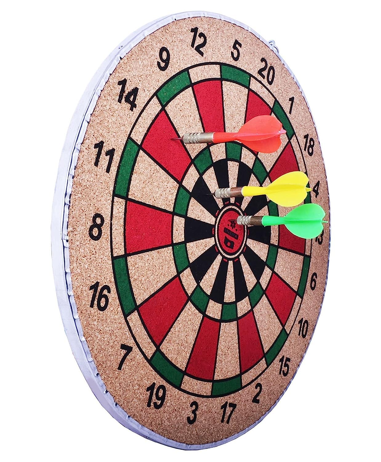 Arrowmax Wooden Dartboard for Kids and Adult (16inch) 3