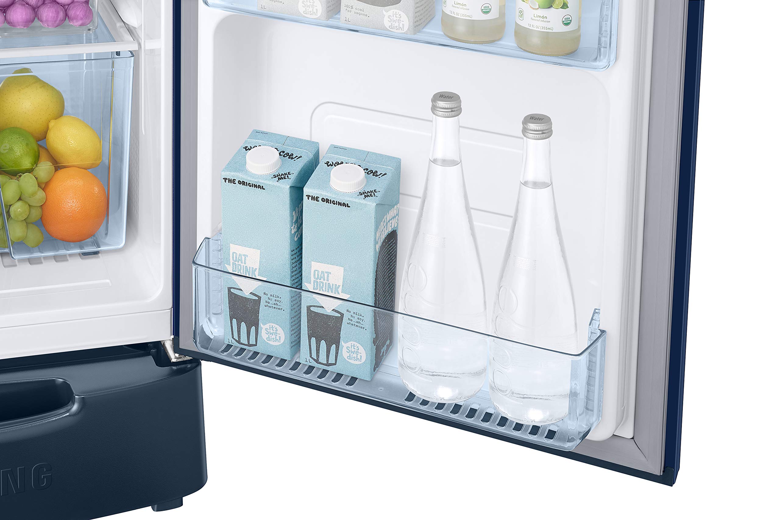 Samsung 192 L 3 Star Inverter Direct Cool Single Door Refrigerator (RR20A182YCU/HL, Camellia Blue, Base stand drawer, 2022 Model) 5