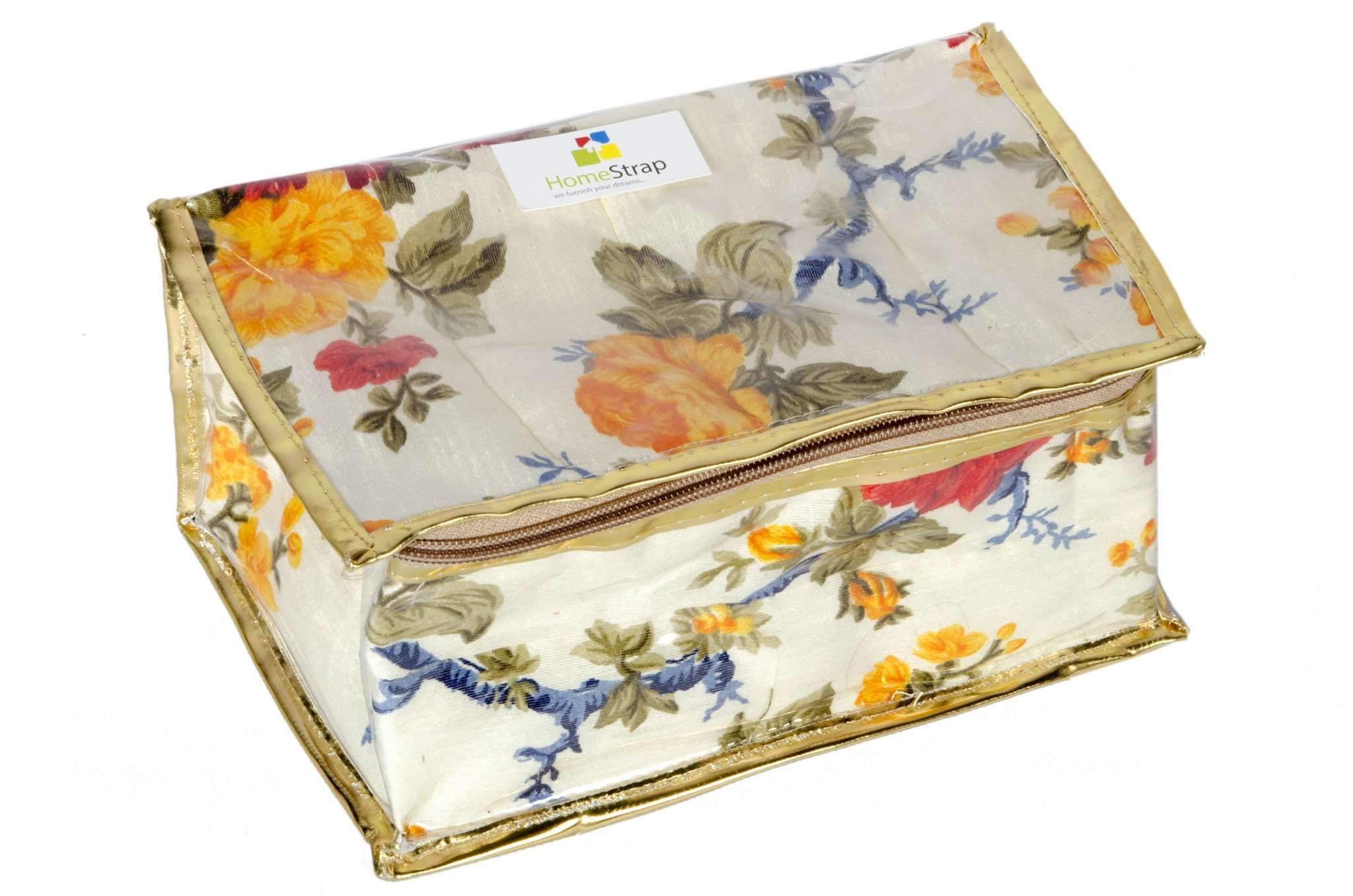 Homestrap Multipurpose Storage Pouch/Vanity Organizer- Set of 3 5