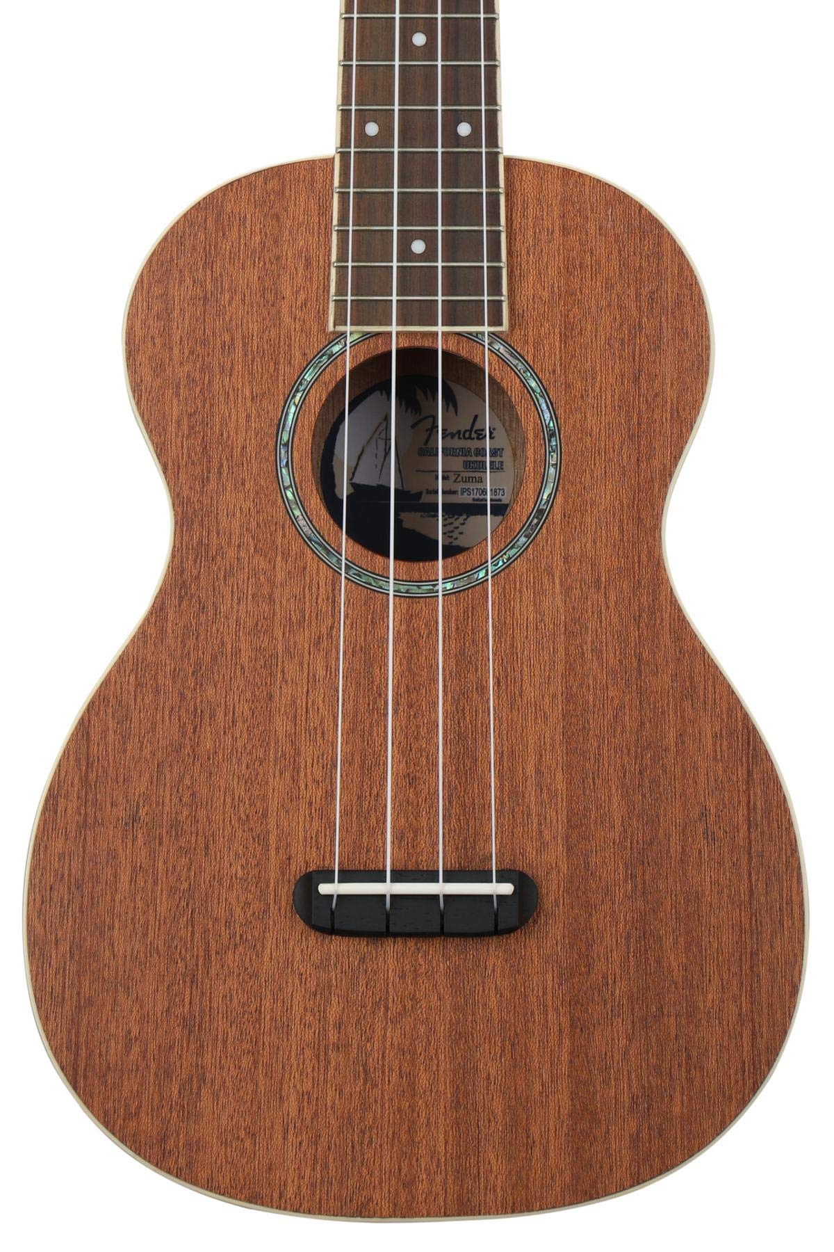 Fender Zuma Concert Ukulele Natural 1
