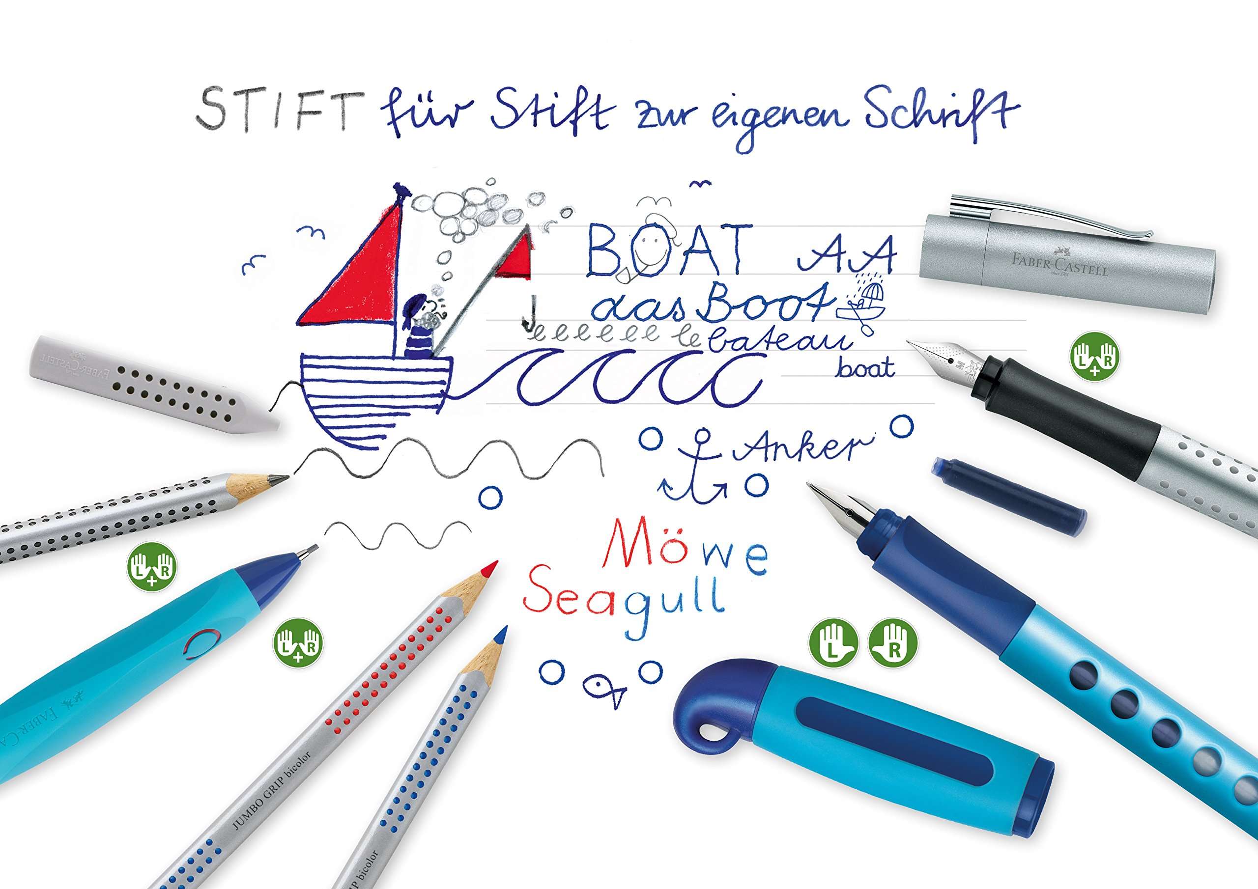 Faber-Castell 217006 Grip 2001 Pencil Set - Purple 4