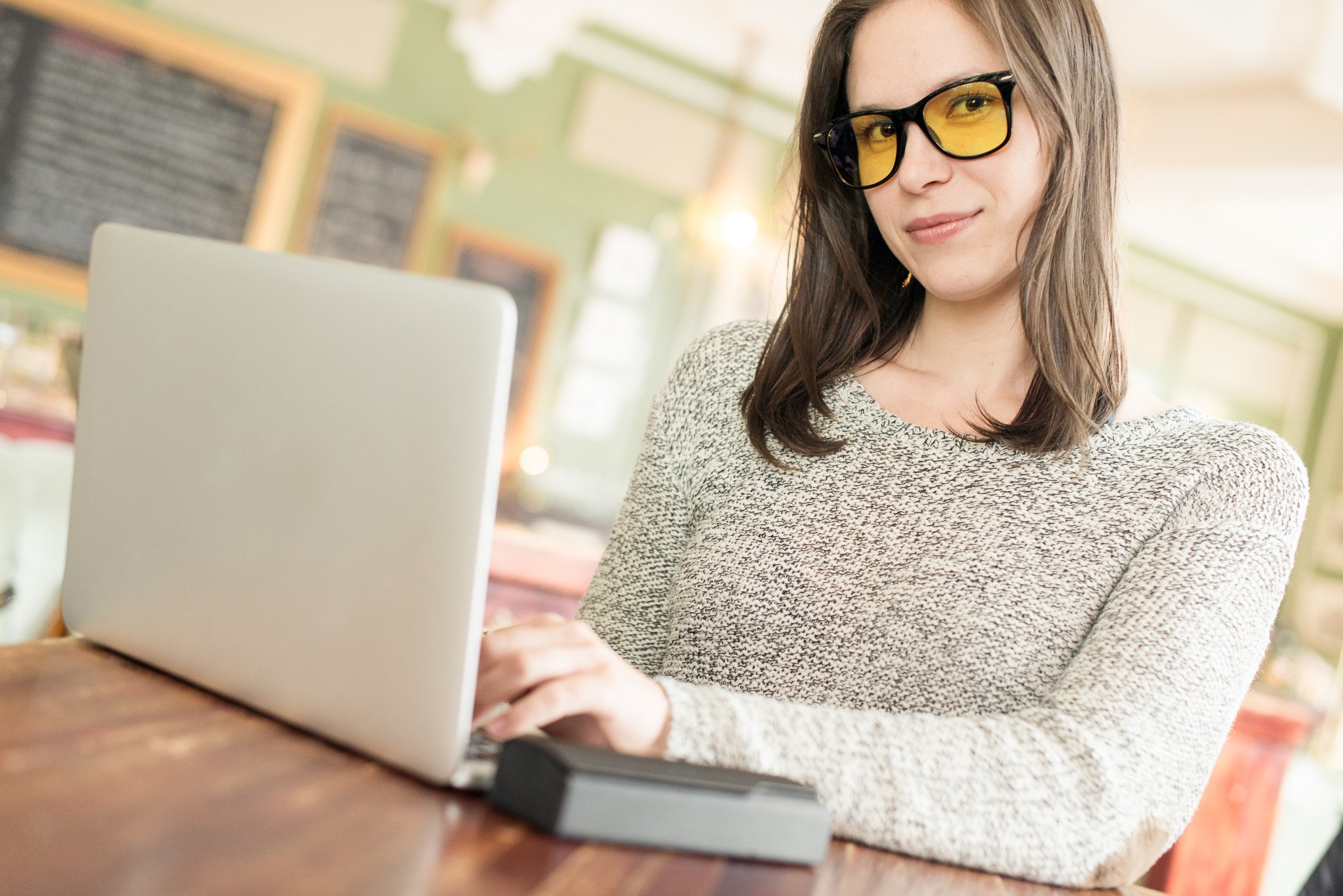 Prospek Blue Light Computer Glasses, ULTIMATE for Women and Men, Anti Glare Clear Lens, 99% Blue Light Blockers 5