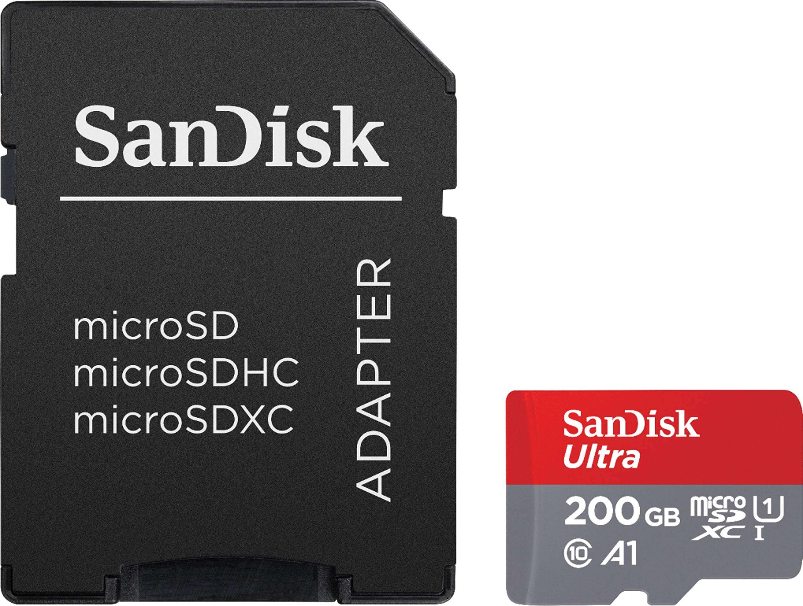 SanDisk Ultra 200GB MicroSD XC Class 10 UHS-1 Mobile Memory Card for Motorola One Action Moto E6 Z4 G7 Plus One Vision with USB 3.0 MemoryMarket Dual Slot MicroSD & SD Memory Card Reader 3