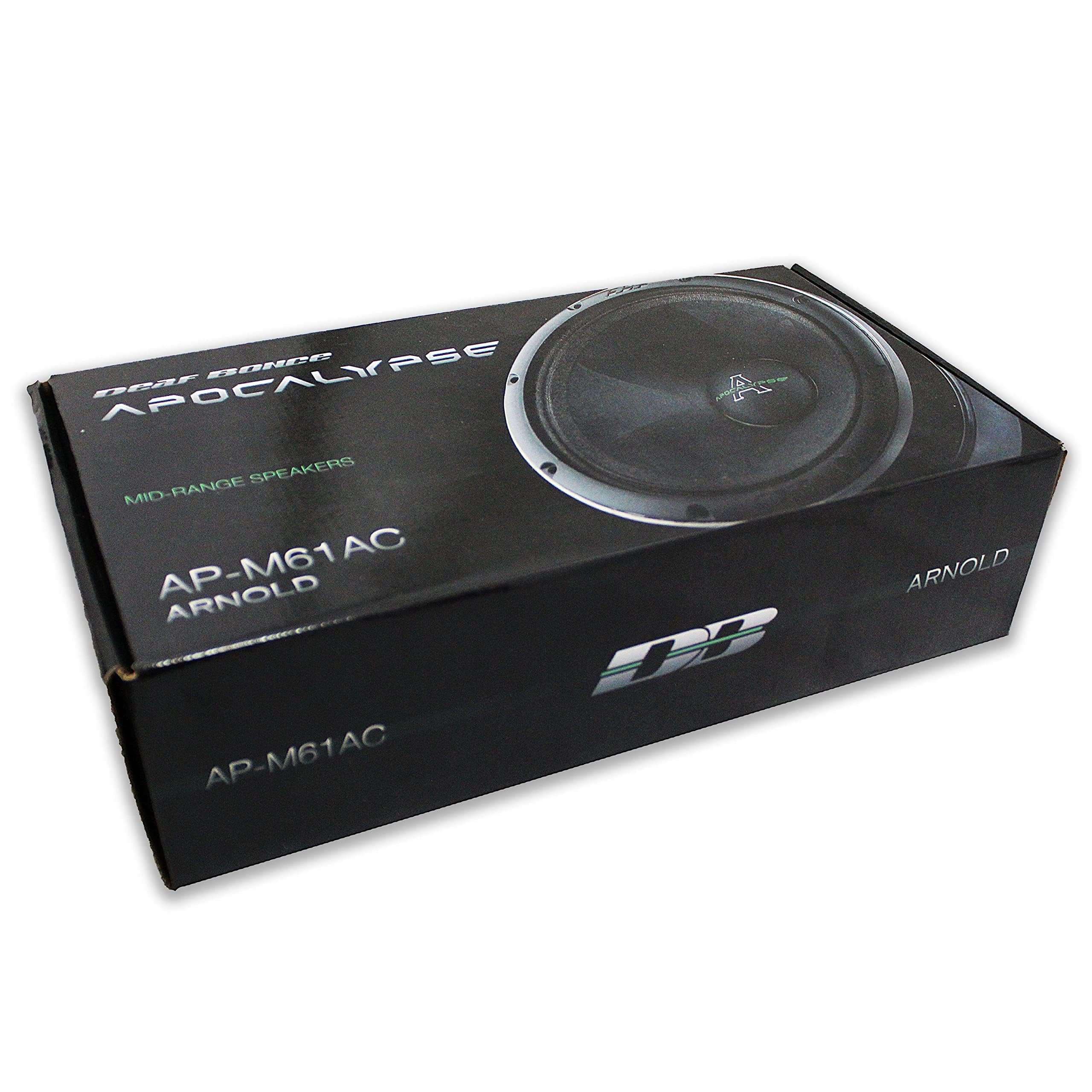 Deaf Bonce 6.5" 180W RMS 4-Ohm Mid-Range Speaker Set Apocalypse Series AP-M61AC 6