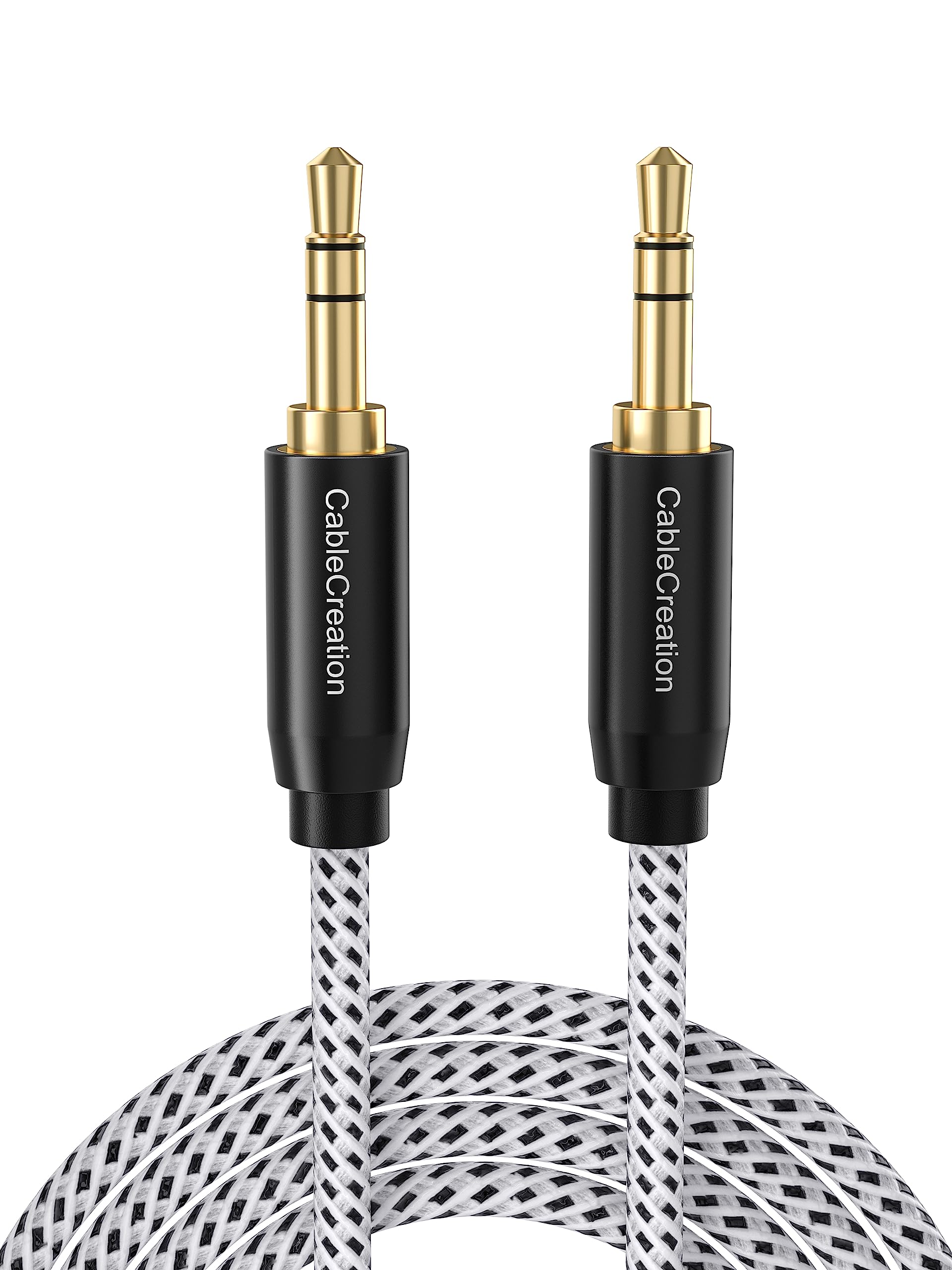 CableCreation 3.5mm Aux Cable, 3.5mm Male to Male Stereo Auxiliary Audio Cable, Compatible with LilGadgets Headphones, Smartphones, Home/Car Stereos & More, 3ft / 1M 1