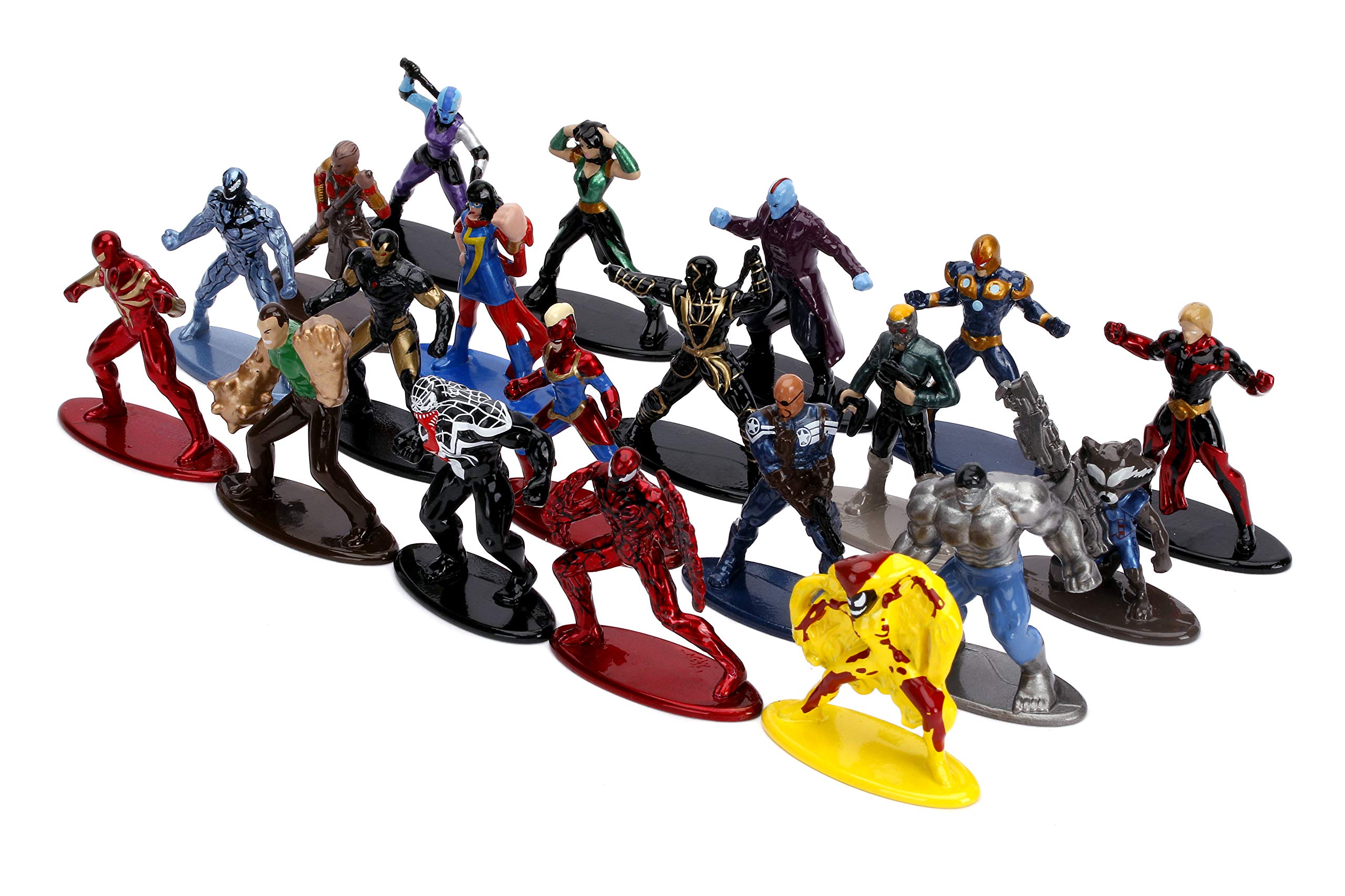 Jada Toys Nano Metalfigs Marvel Classic Comic diecast Figures 20 Pack Wave 3 3