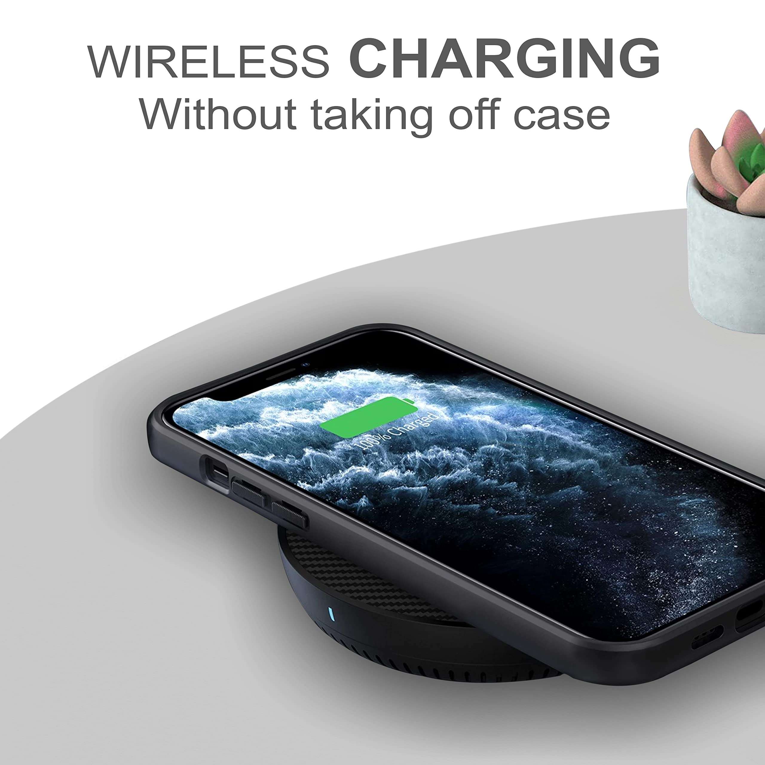 Amazon Brand - Solimo Back Cover Case for Vivo Y53 / Vivo Y53i | Compatible for Vivo Y53 / Vivo Y53i Back Cover Case | 360 Degree Protection | Soft and Flexible (TPU | Matte Black) 6