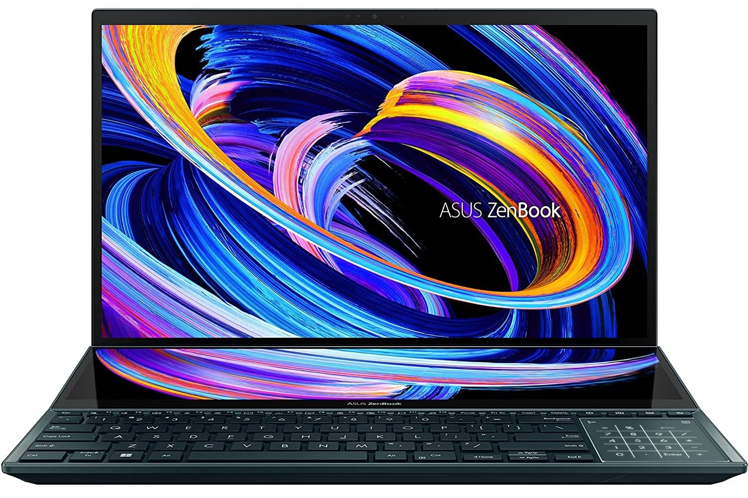 ASUS ZenBook Pro Duo 15 UX582 15.6" 4K OLED Touchscreen (Intel 14-Core i9-12900H, 32GB DDR5 RAM, 4TB SSD, GeForce RTX 3070 Ti) Business Laptop, ScreenPad Plus, Thunderbolt 4, Backlit, Pen, Win 11 Pro 4