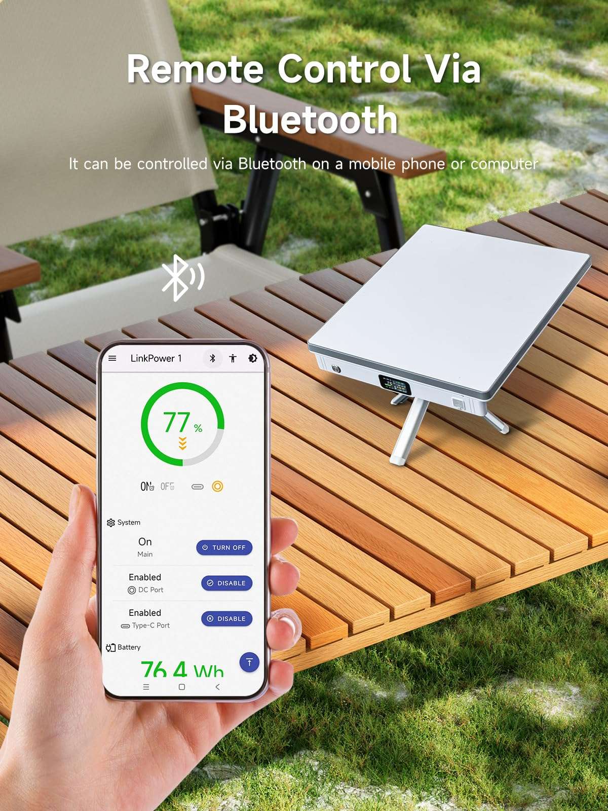 PeakDo LinkPower Power Bank and Tripod Adapter Compatible with Starlink Mini 6