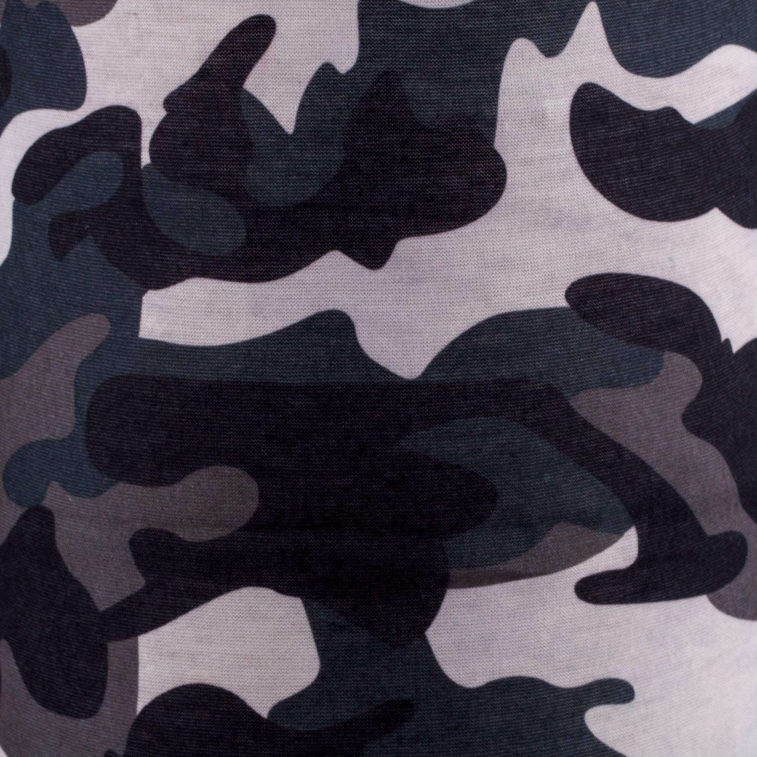 Krystle Unisex Army Print Lycra Headwrap for Bikes (Camouflage,Free Size) 3