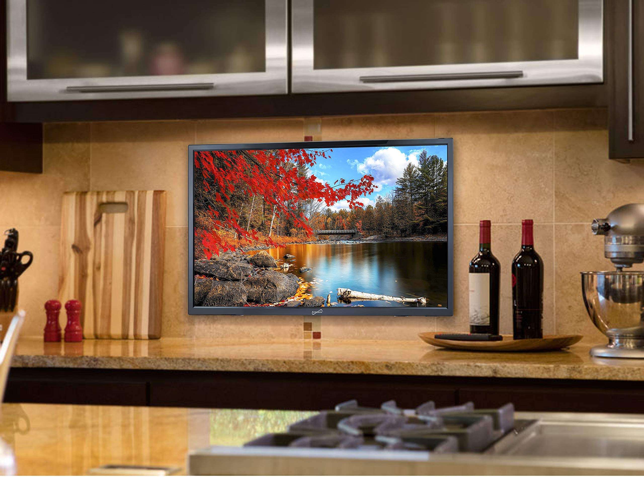 Supersonic SC-2411 23.6" DLED HDTV with Built-in Dual Tuners, HDMI Input, 1080p Resolution, 178° Viewing Angle, USB Compatible, Remote Control and AC/DC Compatibility 6