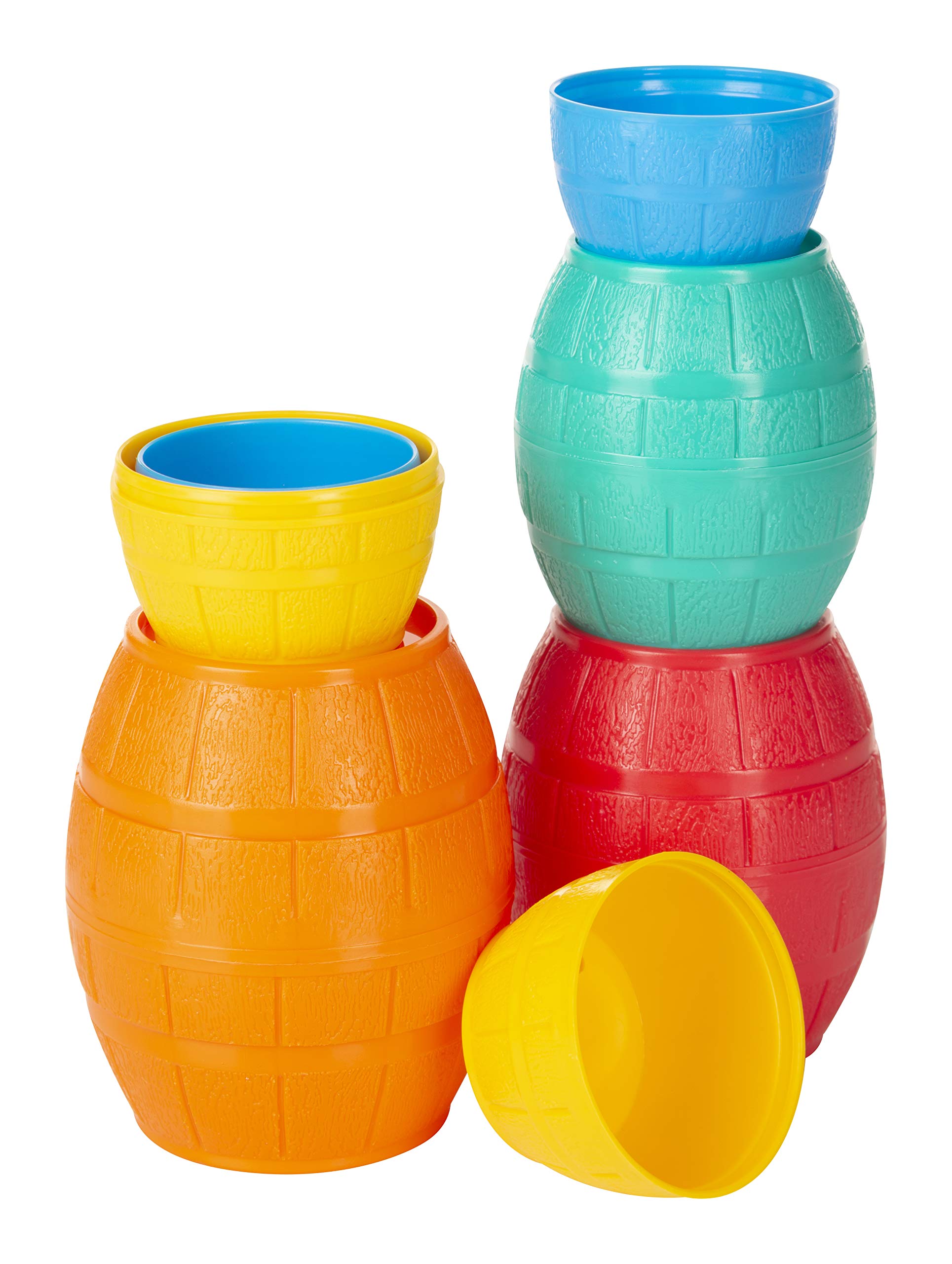 Funskool Giggles - Activity Ball, Learning Activity Toy, Multicolour, 12 Months & Above&Giggles - Stacking Barrels, Helps to Sort,Stack and Nest, 12 Months & Above 6