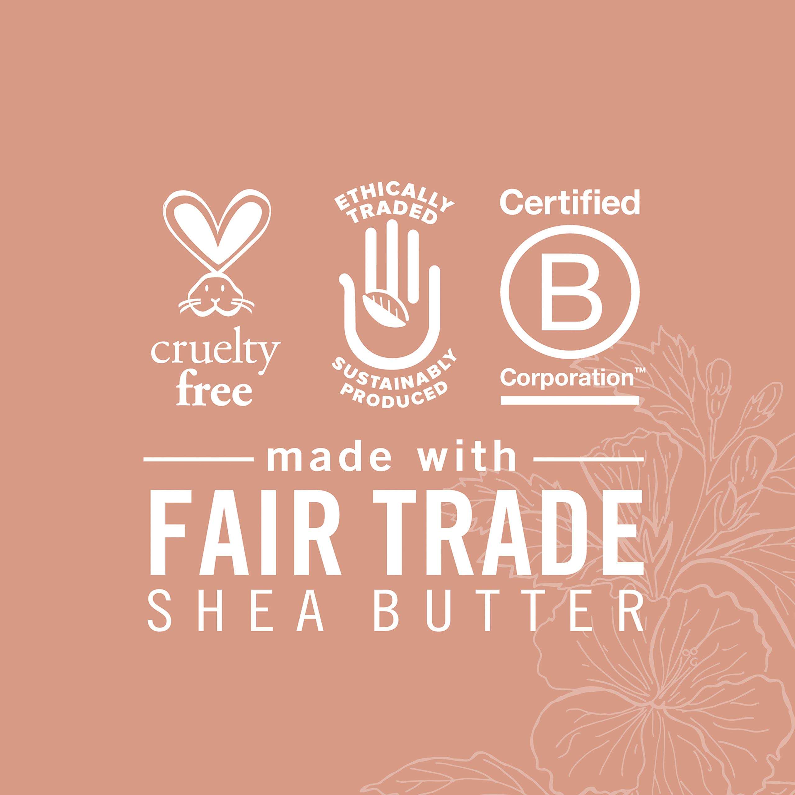 SheaMoisture Curl Enhancing Smoothie Hair Cream for Thick & Coconut and Hibiscus Conditioner for Dry Curly Hair Coconut and Hibiscus 4