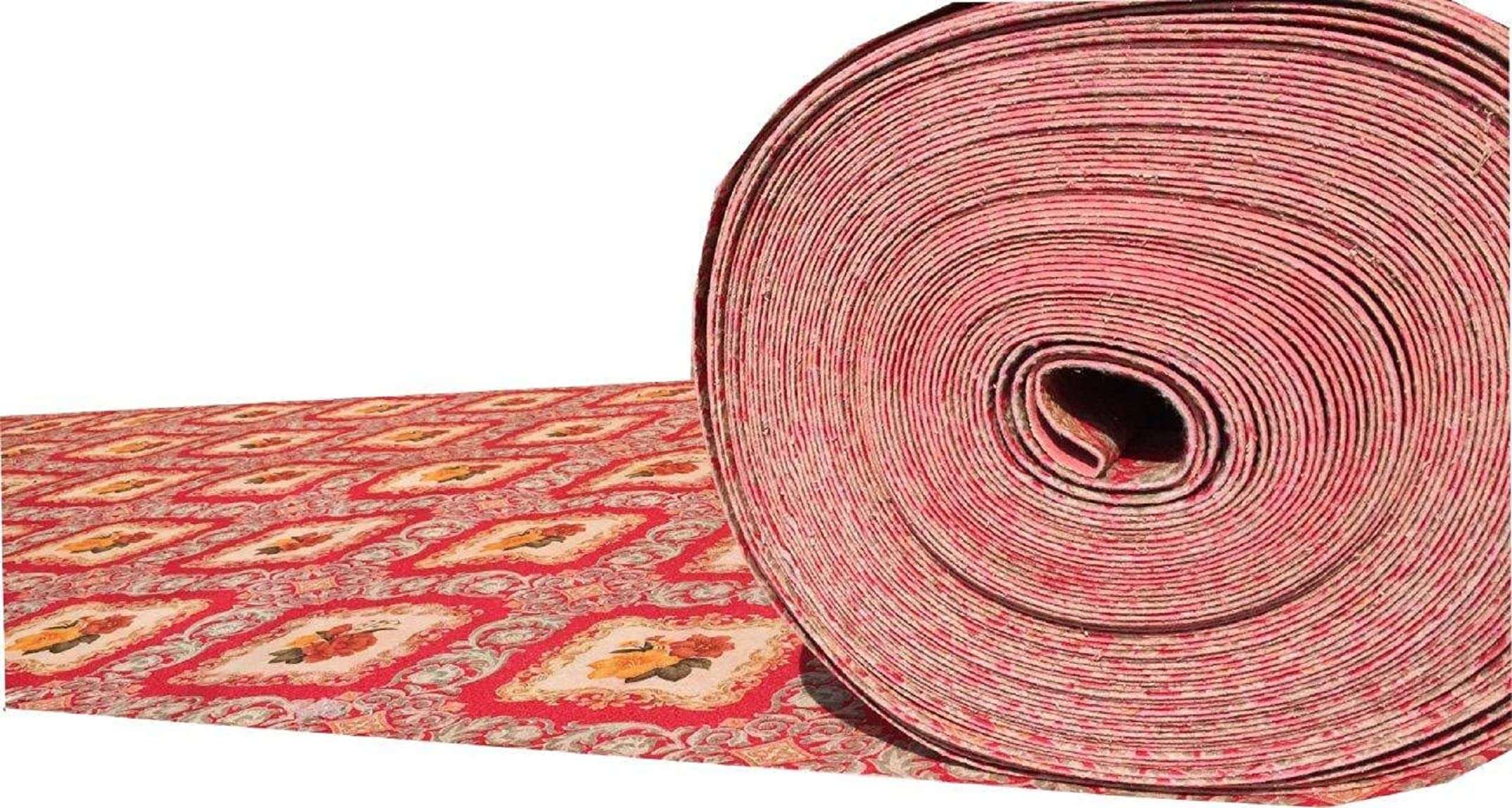 Shanno Carpet for Wedding, Stage, Exhibition, Party, Office, Hotels Decoration, Living Room and Wall to Wall Carpet Size 6 x 105 Feet 3