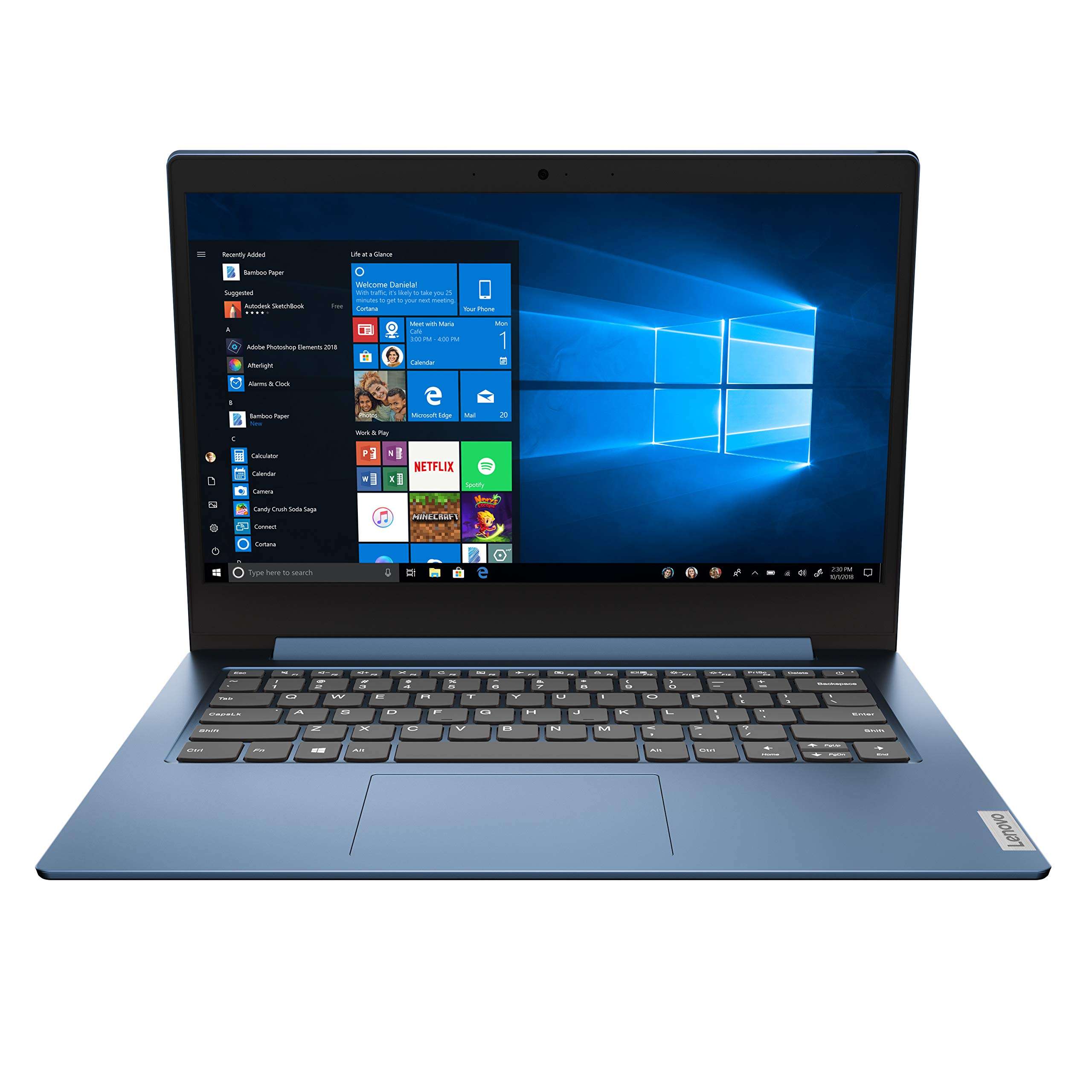Lenovo IdeaPad 1 81VU 14-Inch HD LED AMD A6 4GB RAM 128GB SSD Win 10 S Mode 2