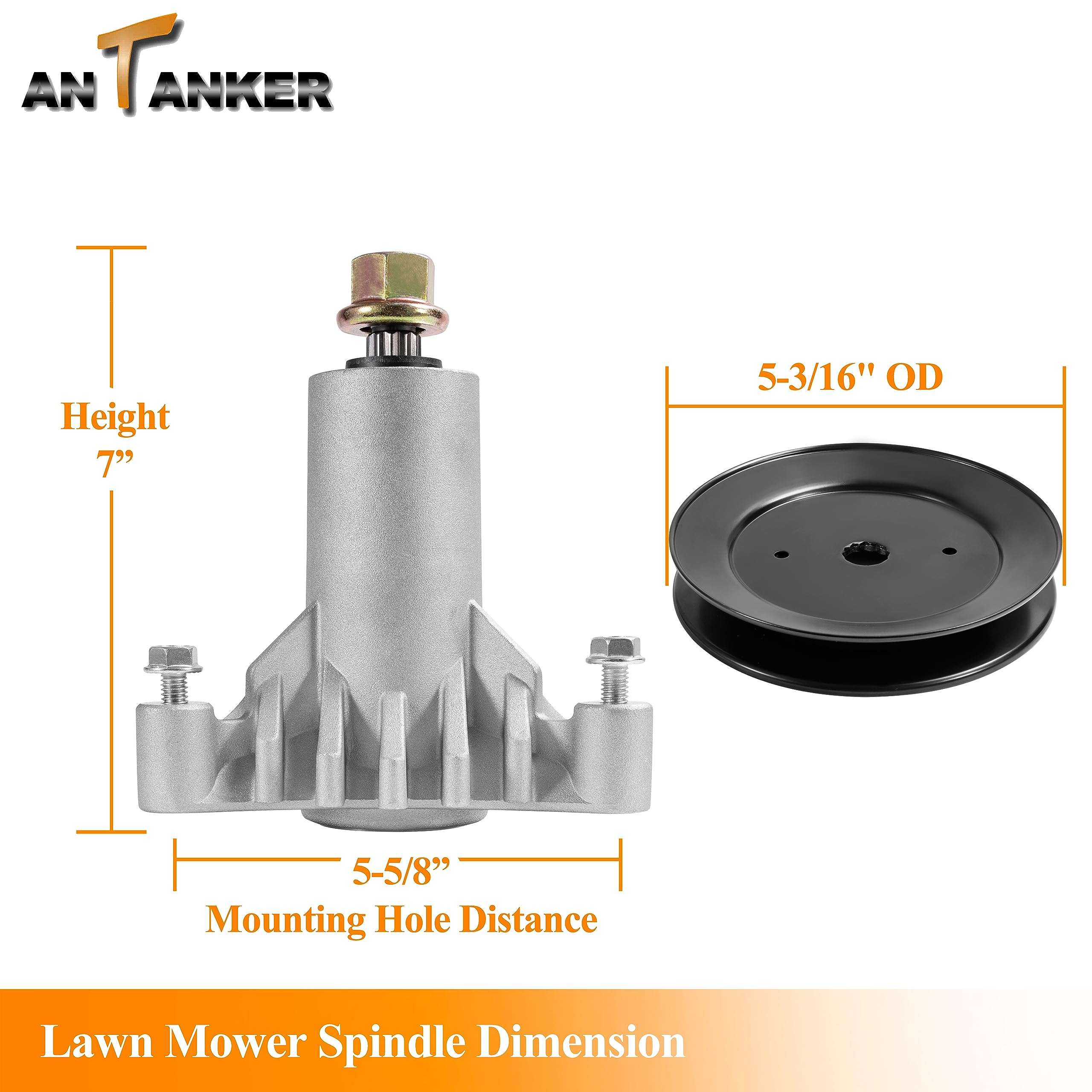 Antanker 130794 Spindle Assembly 153535 Pulley Bundles 138498 138971 Lawn Mower Mulching Blade 4