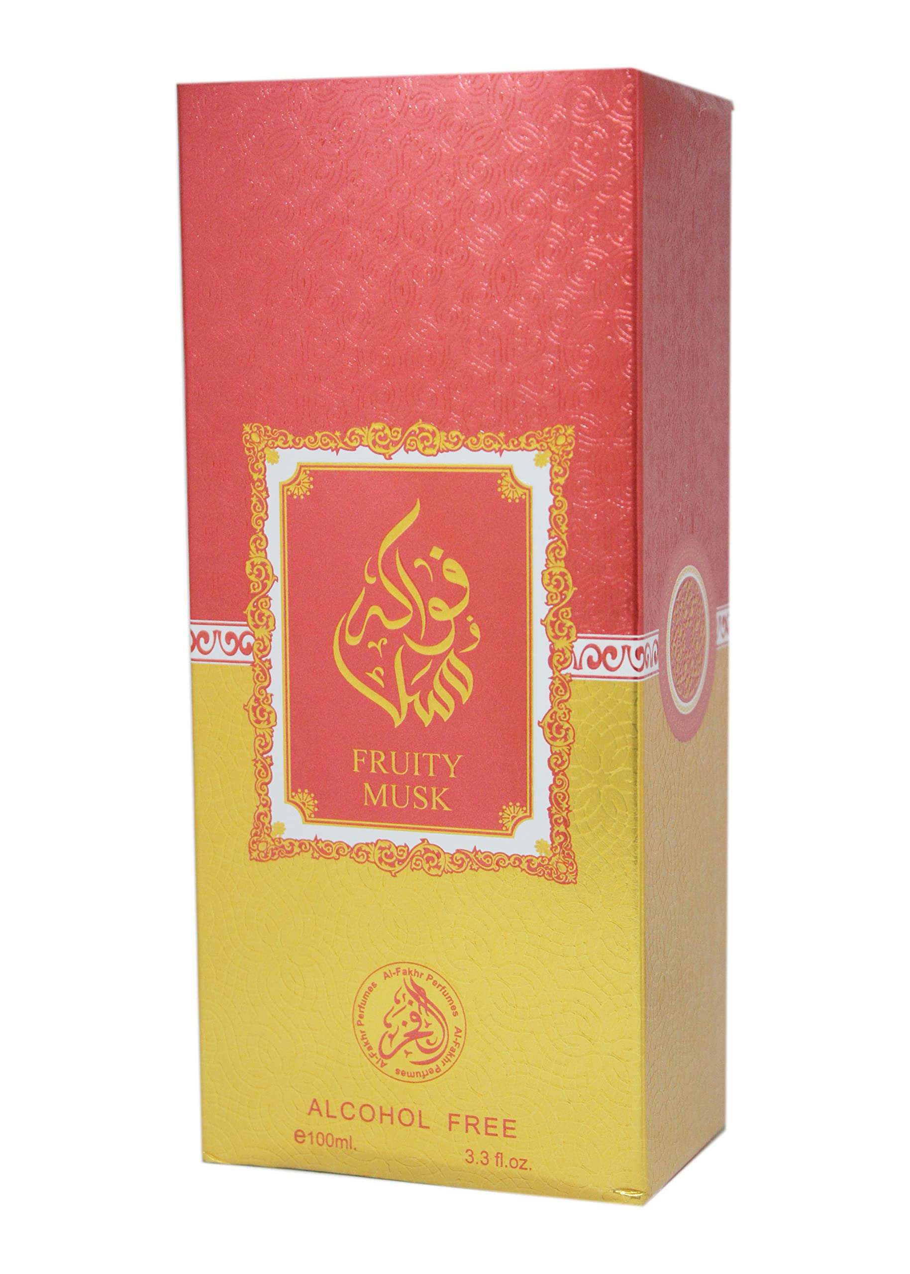 AL-FAKHR FRUITY MUSK Alcohol Free Perfume For Men & Women 100 ml 4