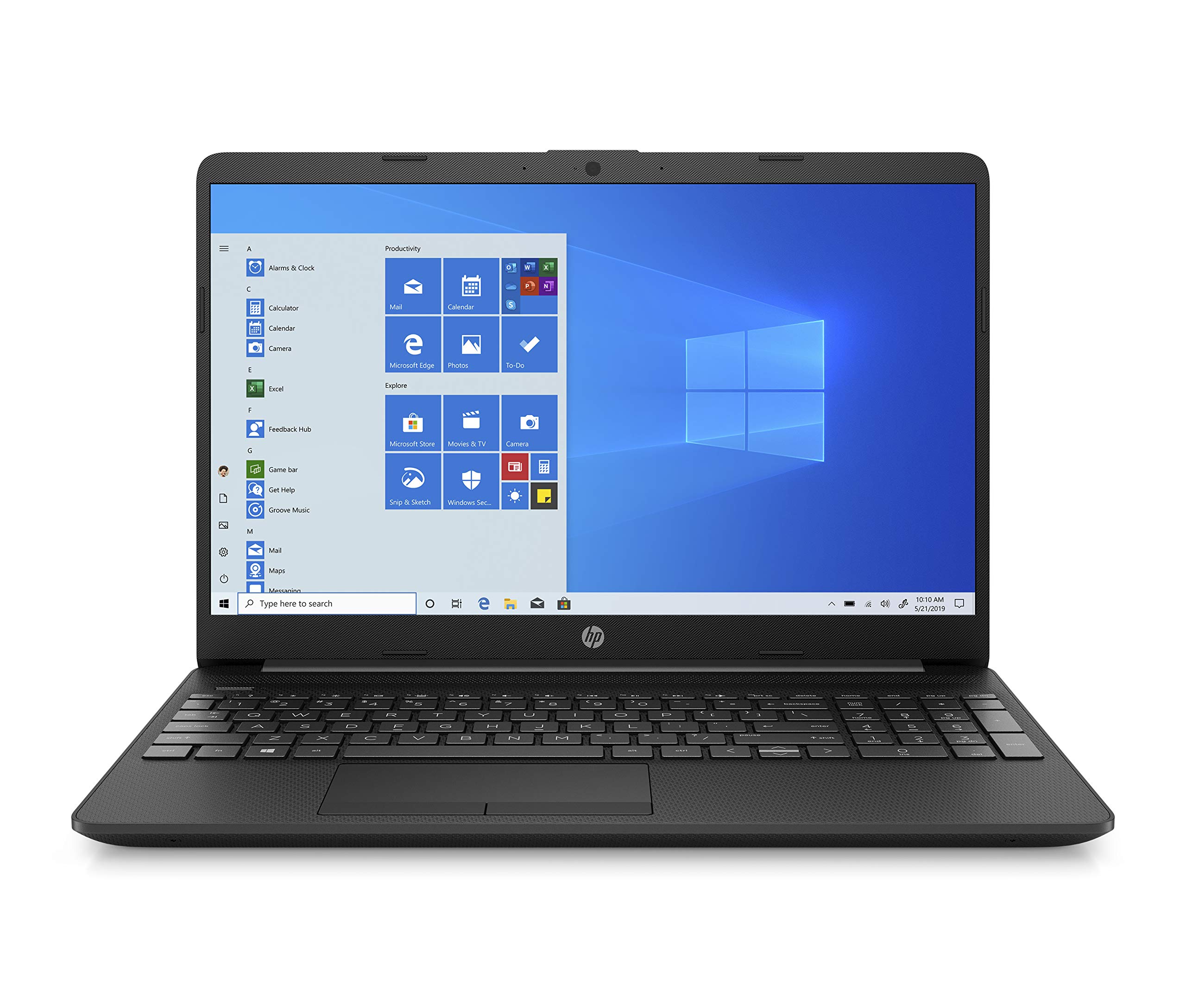 HP 15 10th Gen Intel Core i5 15.6 inches FHD Laptop (Intel i5-10210U/4GB/512GB SSD/MS Office/Windows 10/Jet Black/1.74kg), 15s-du1065TU 1