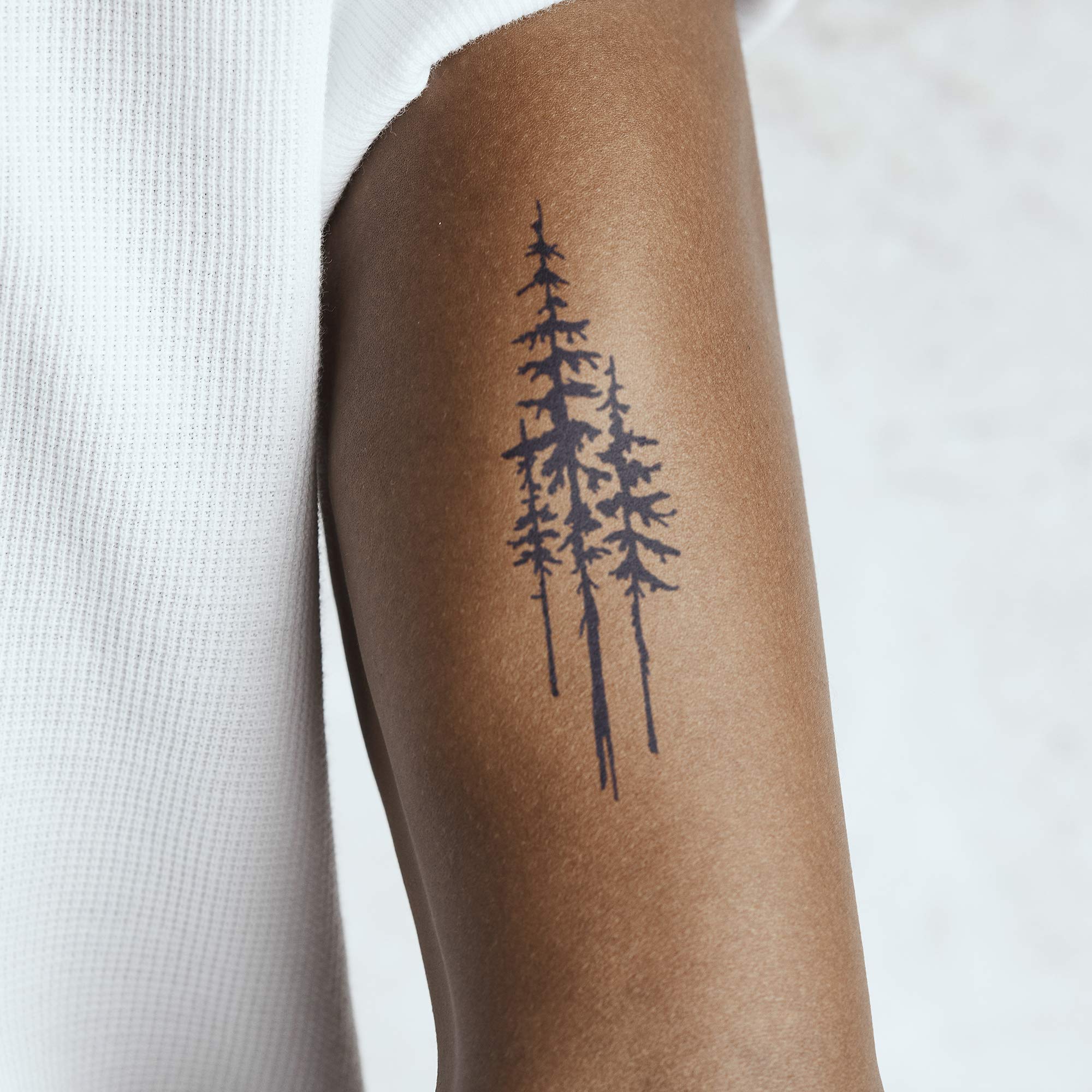 Inkbox, Temporary Tattoos, Semi Permanent Tattoo, One Premium Easy Long Lasting, Waterproof Inkbox Tattoo with For Now Ink. Lasts 1-2 Weeks, Tree Tattoo, Lambertiana, 5x2in 4