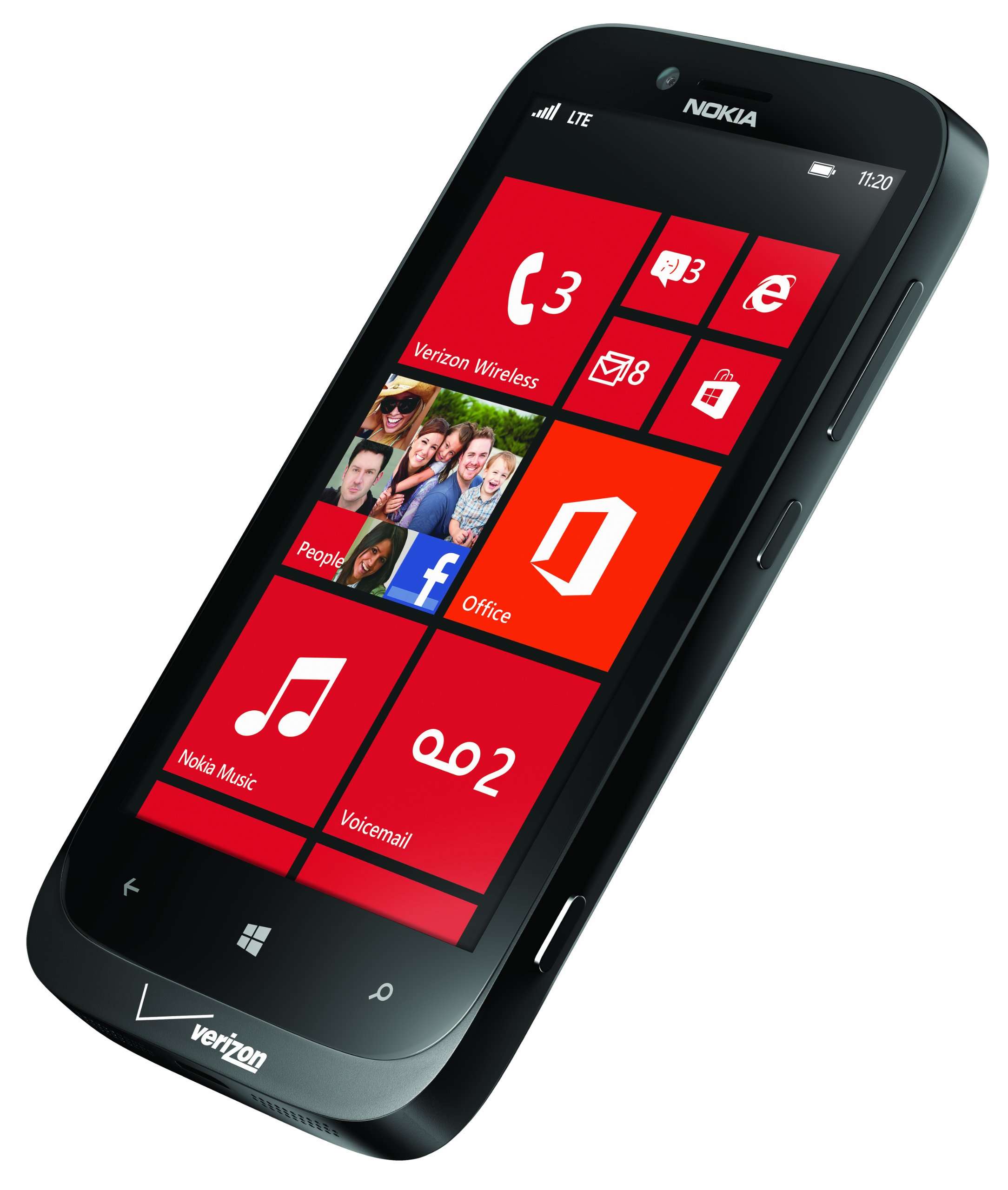 Nokia Lumia 822 16GB Windows Phone Black - Verizon 2