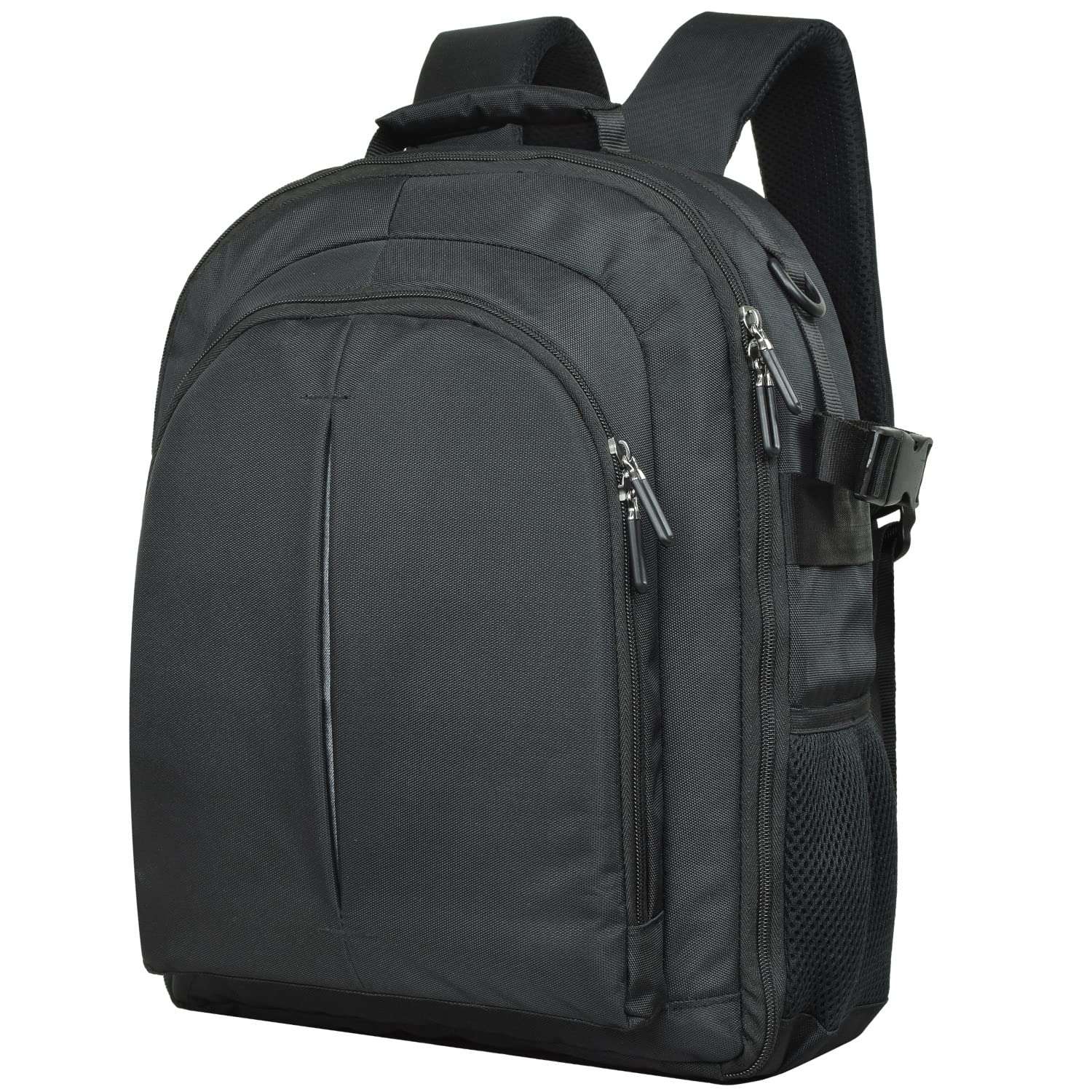 FATMUG Camera Backpack for DSLR, Lens, Accessories and Laptop (13"), Tripod Holder (Black) 1