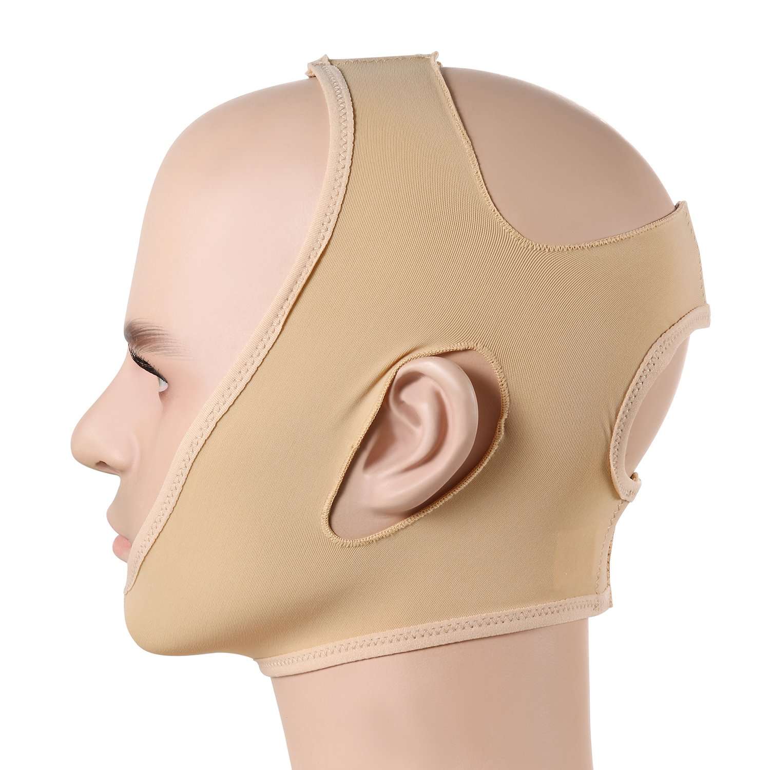Vtrem Face Slimming Cheek Belt, V Line Facial Band, Chin Lift Up Anti Wrinkle Strap, V Face Line Slim Up Mask, Size L 3