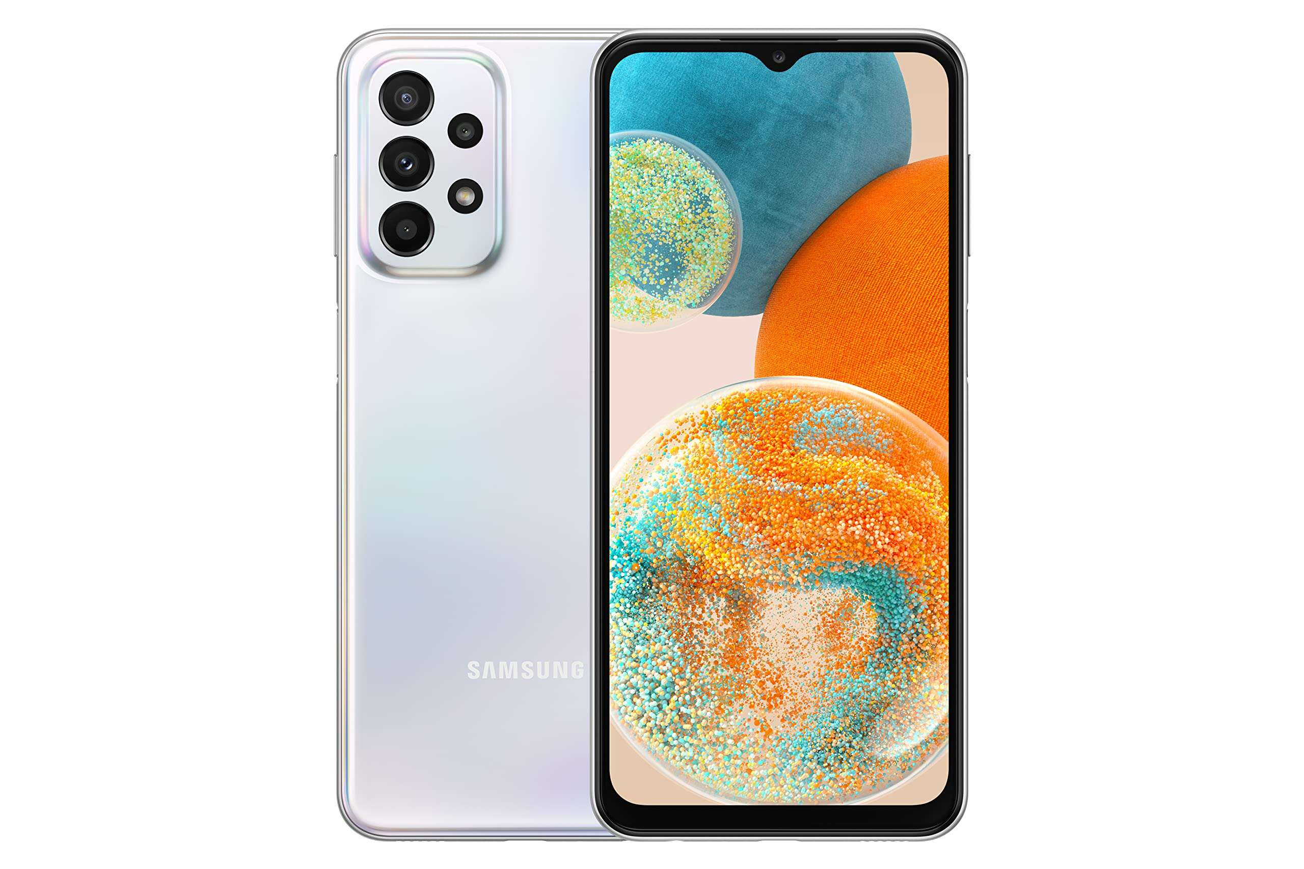 Samsung Galaxy A23 5G, Silver (6GB, 128GB Storage) with Offer 1