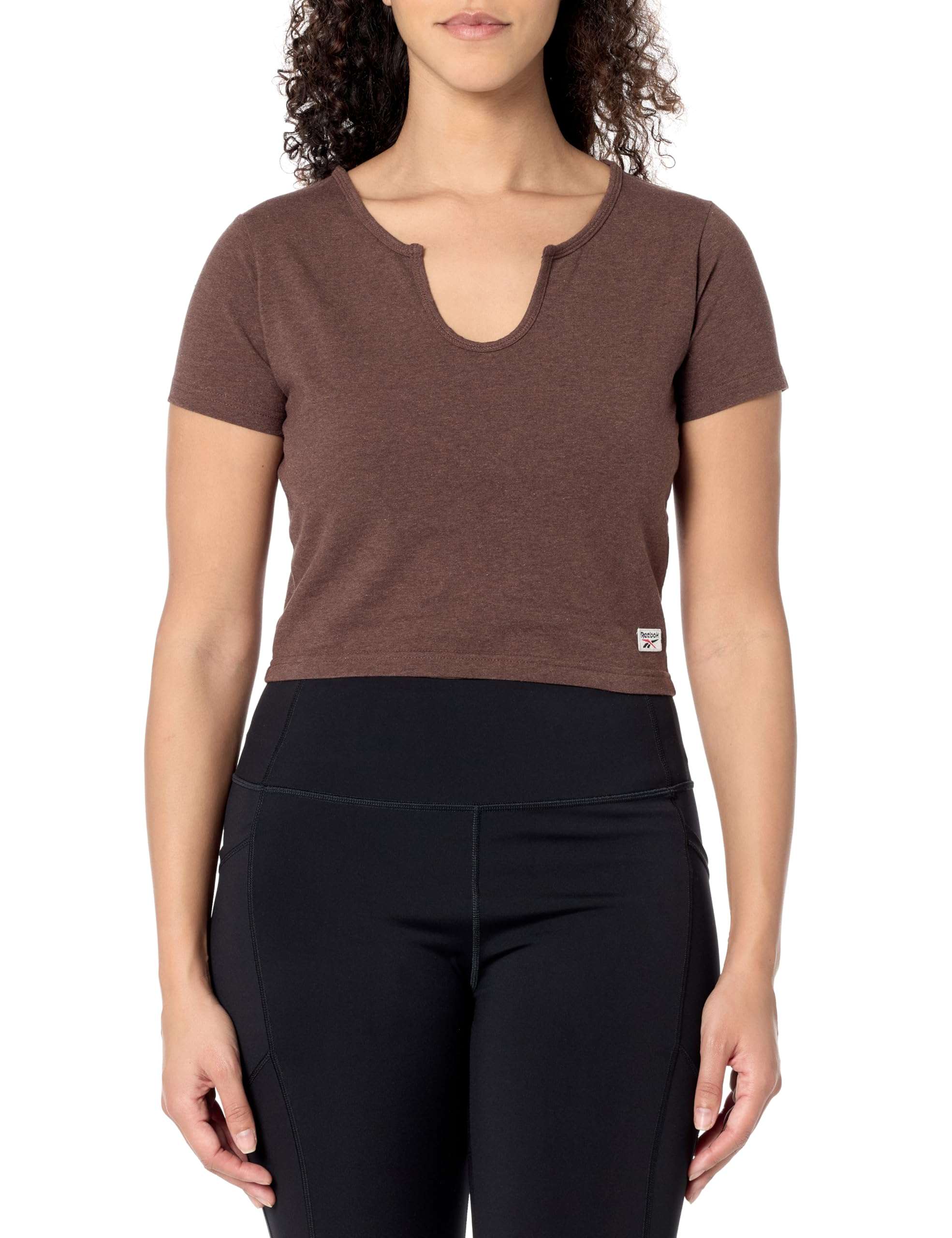 Reebok Women's Classics Q2 Court Sport Basketball Melange to, Mahogany, Medium 1