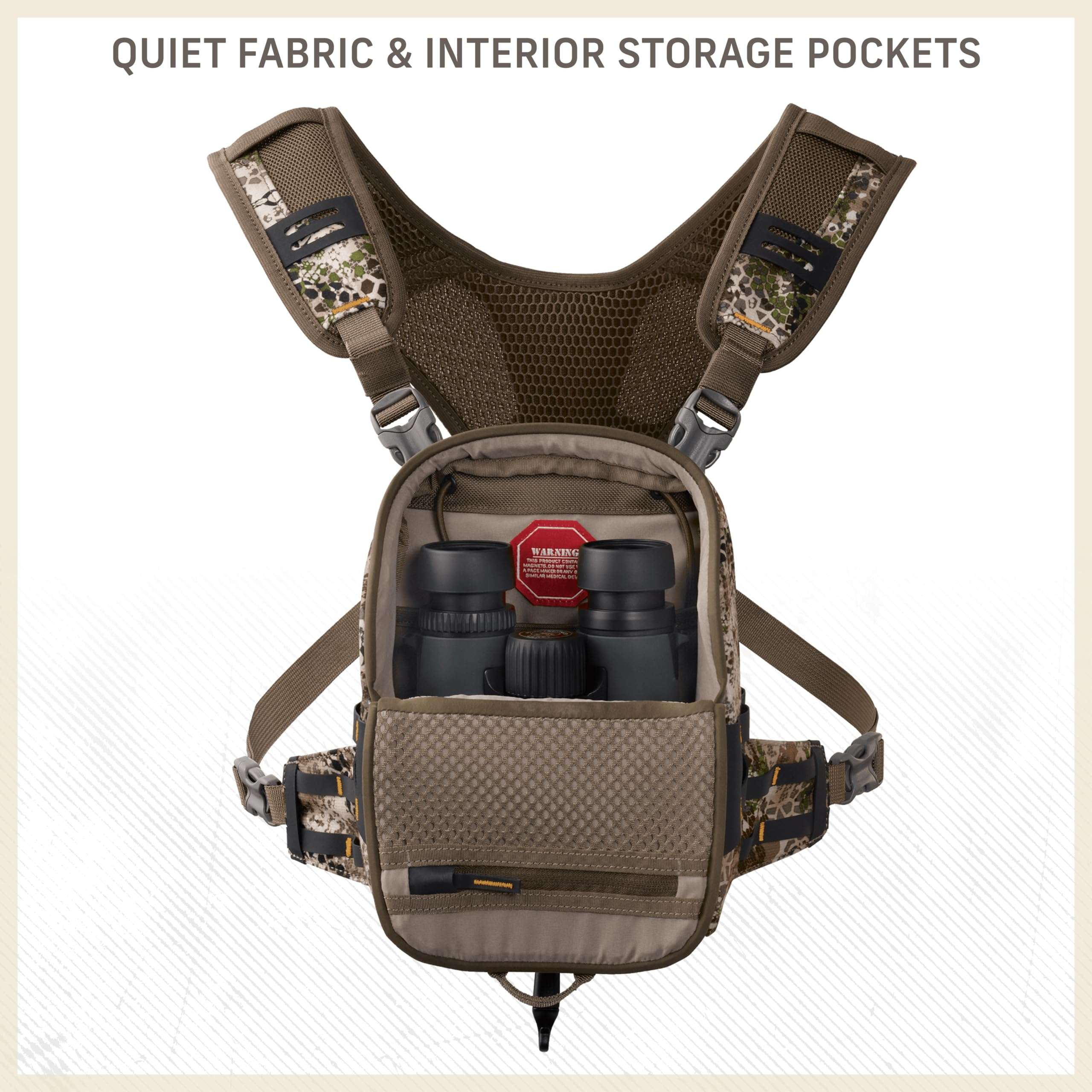 Badlands Bino Mag 2 | Modular Binocular Harness System for Optimal Performance and Durability, Approach, Small 4