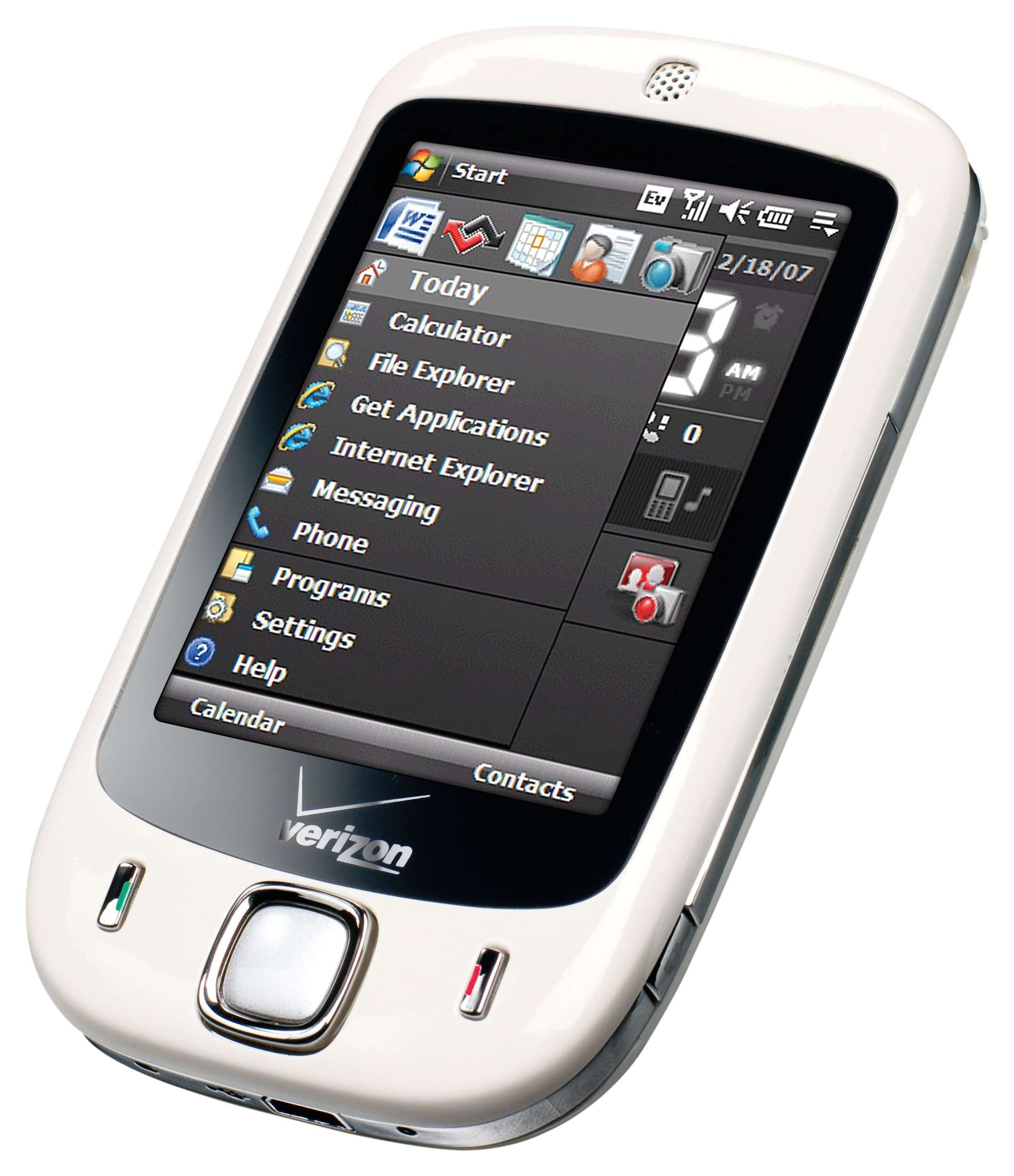 HTC Touch XV6900 Phone, White (Verizon Wireless) 2