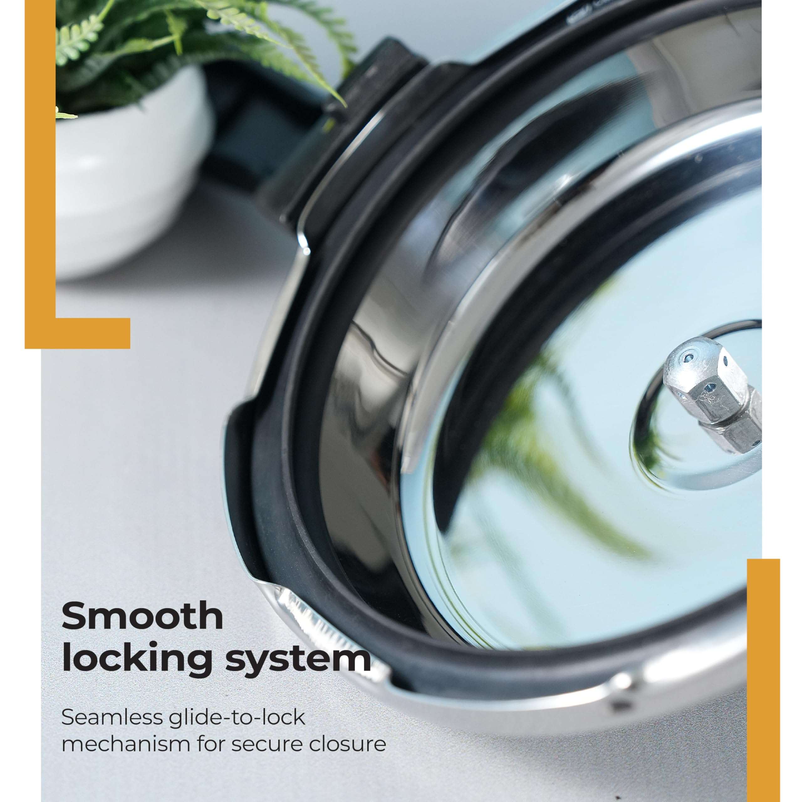 Lifelong 2 Litre Triply Stainless Steel Pressure Cooker for Kitchen | 2.5mm Thickness | Gas & Induction Compatible | Fast & Even Heating | Spillage Control Lid |Easy to Clean Wide Base | BIS Certified 6