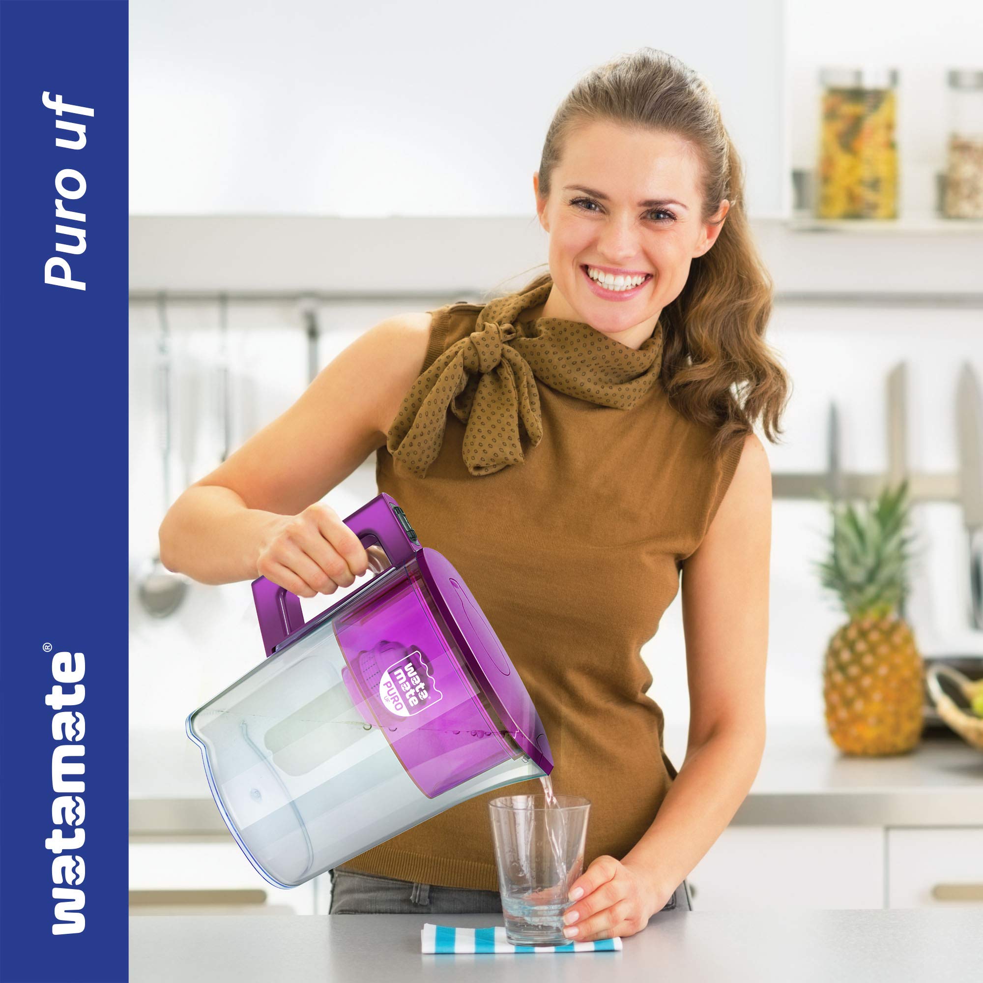 Watamate BPA Free Plastic Puro-Fil Cartridge for 2.6L Puro Water Filter Jug 4