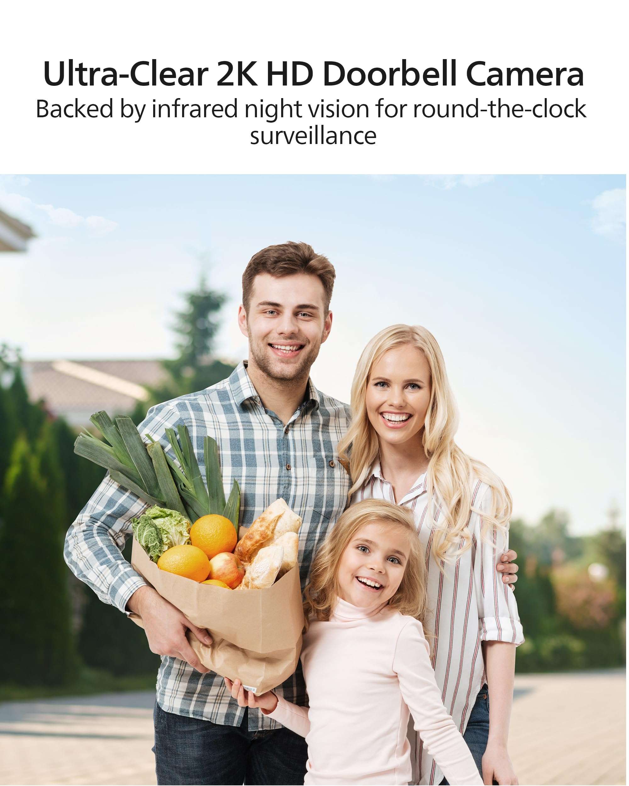 Philips Smart Lock + Wireless Dual Camera Video Doorbell, Smart Bluetooth Deadbolt, App Remote Control, 2K HD Doorbell Camera, No Monthly Fee 5