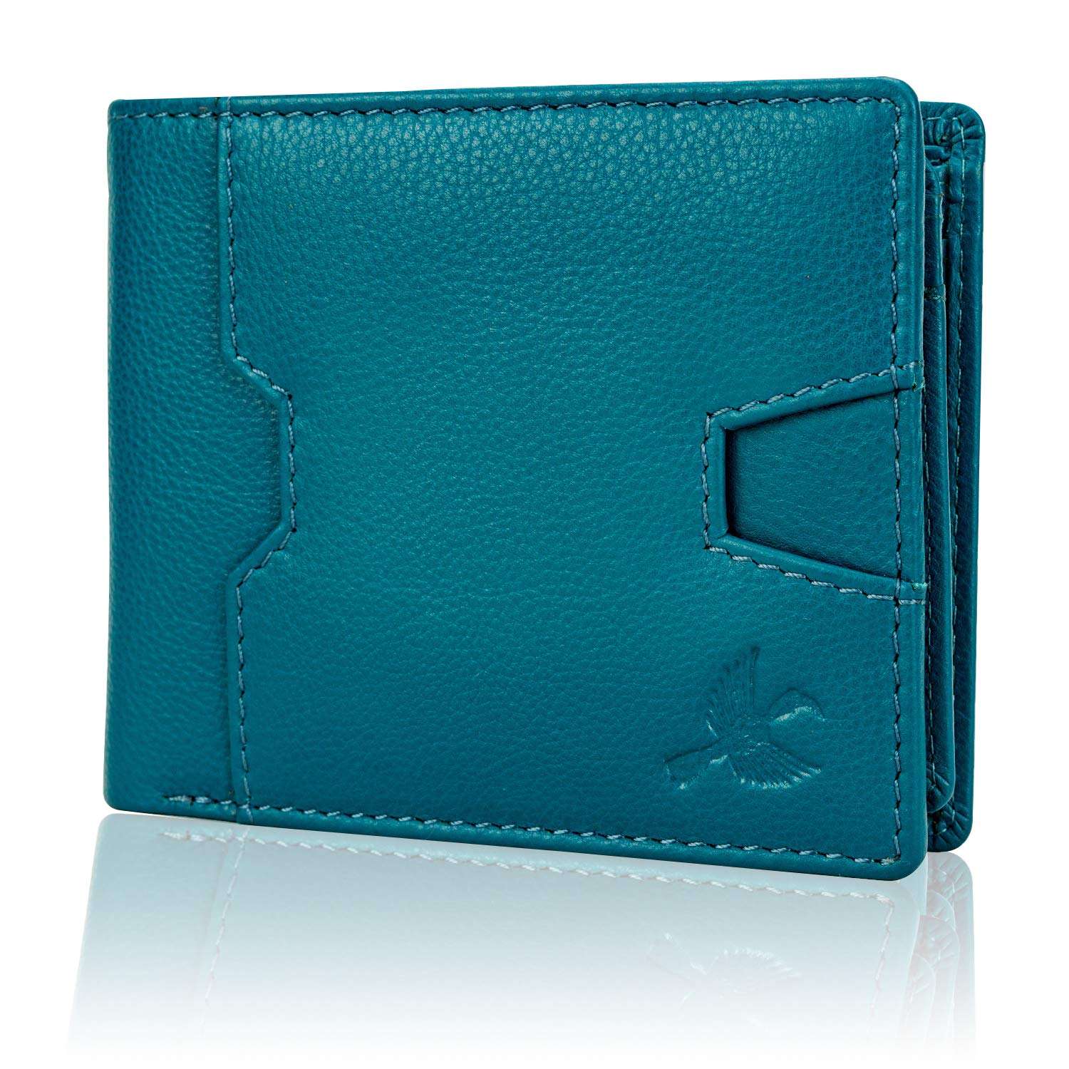 HORNBULL Eddie Leather Wallet for Men | Wallets Men with RFID Blocking | Mens Wallet (Brown + Pen) 1